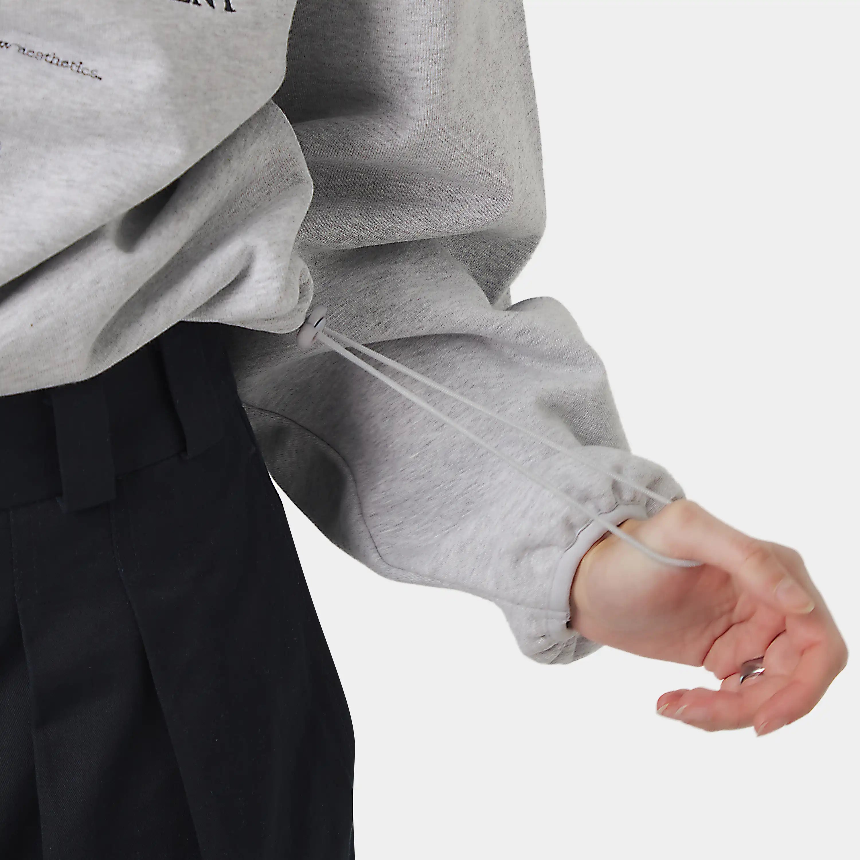 Chancellor Heather Grey Crewneck Sweatshirts Eme Studios