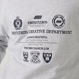 Chancellor Heather Grey Crewneck Sweatshirts Eme Studios