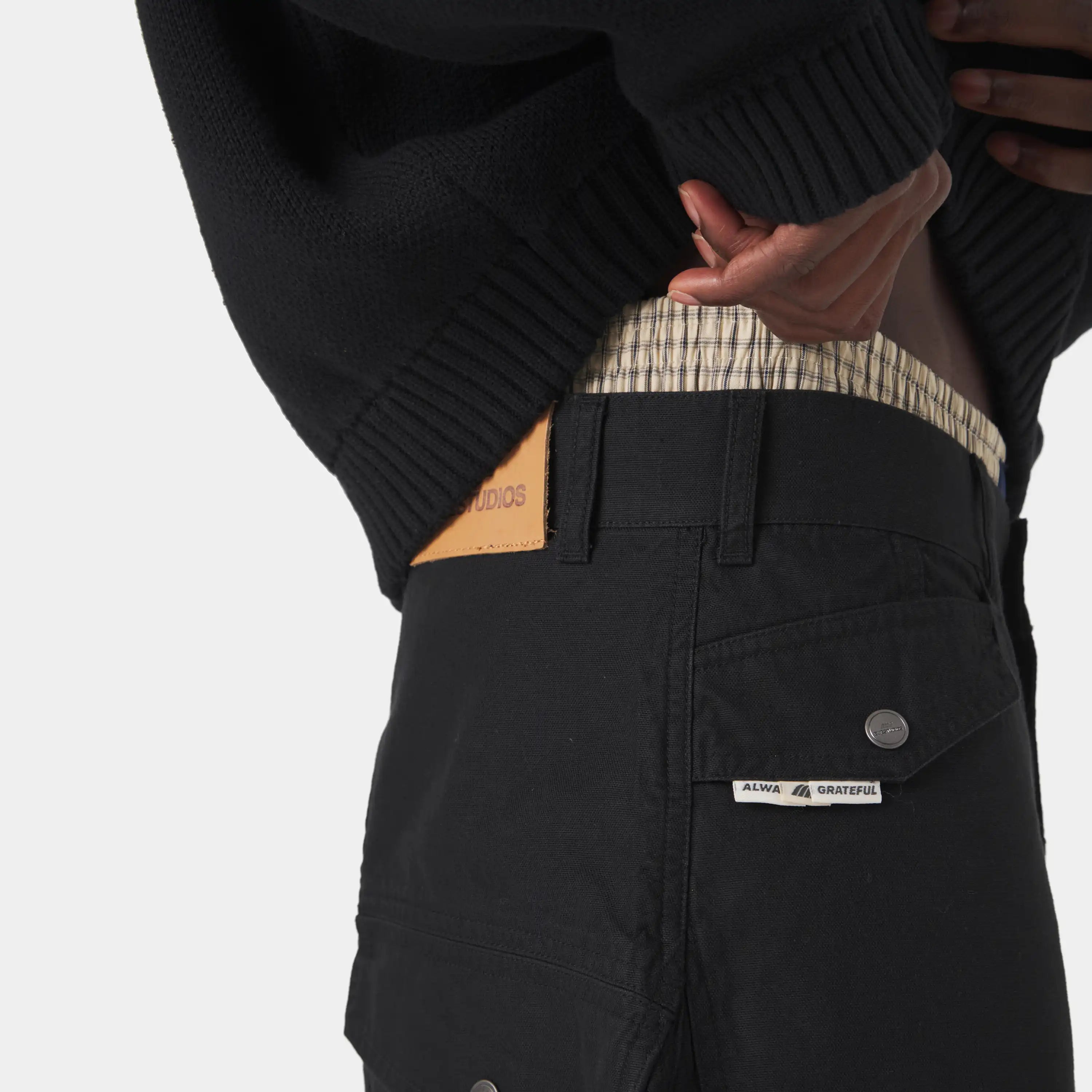 Ymir Black CB Pants Eme Studios