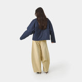 Ethos Navy Boxy Jacket Outerwear eme