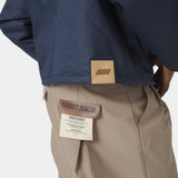 Ethos Navy Boxy Jacket Outerwear eme