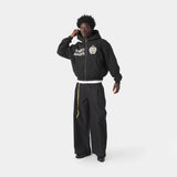 Slice Black Full Zip Hoodies Eme Studios