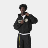 Slice Black Full Zip Hoodies Eme Studios