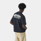Powered Navy Oversized Tee T-shirts Eme Studios