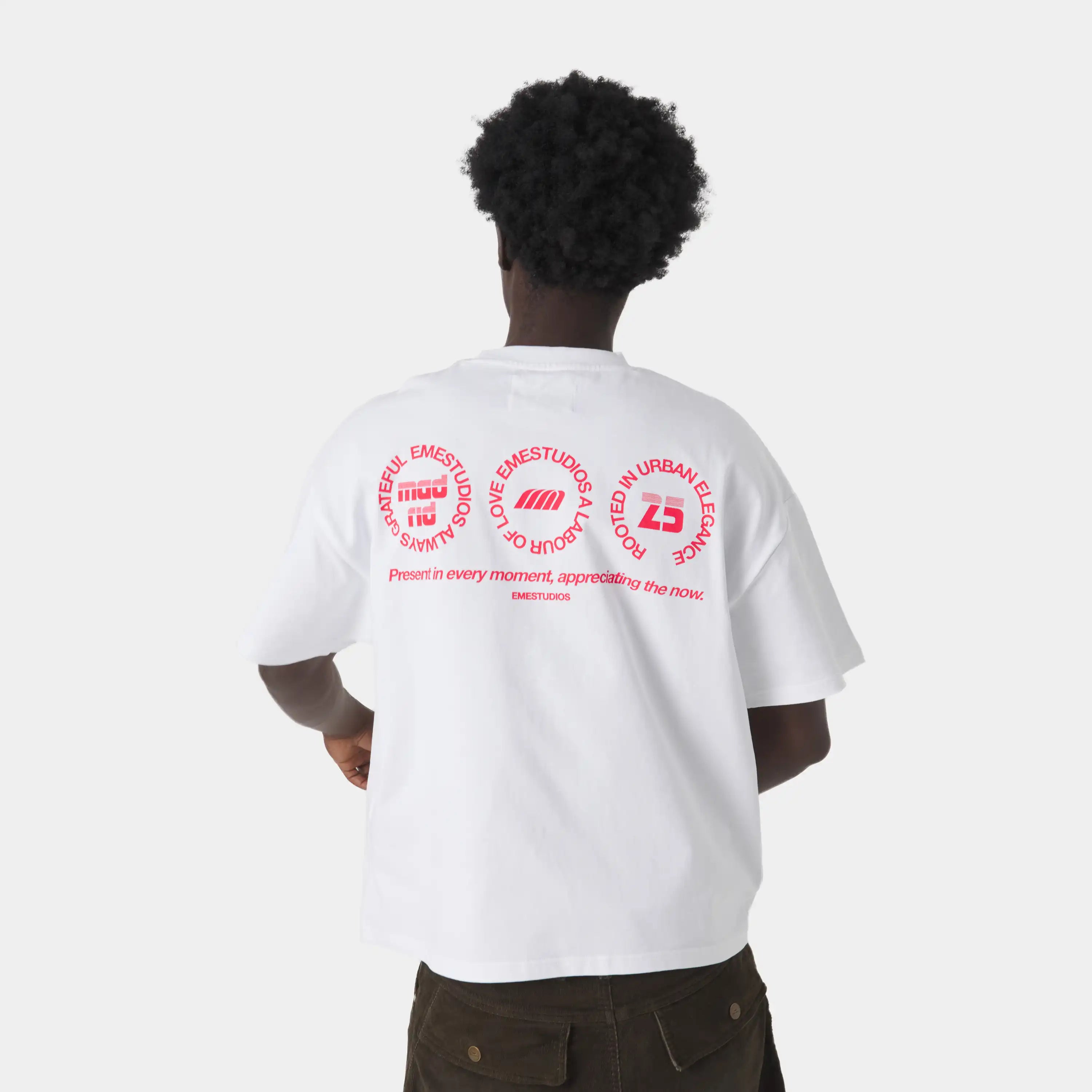 Stamp Pearl Oversized Tee T-shirts Eme Studios