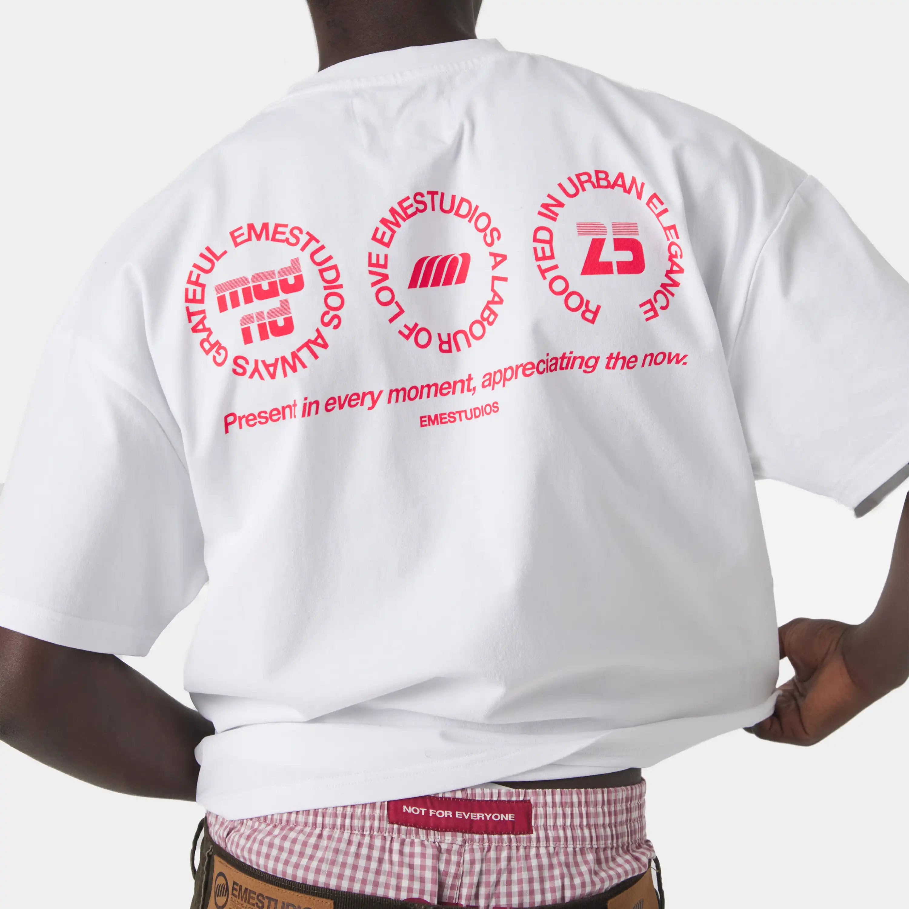 Stamp Pearl Oversized Tee T-shirts Eme Studios