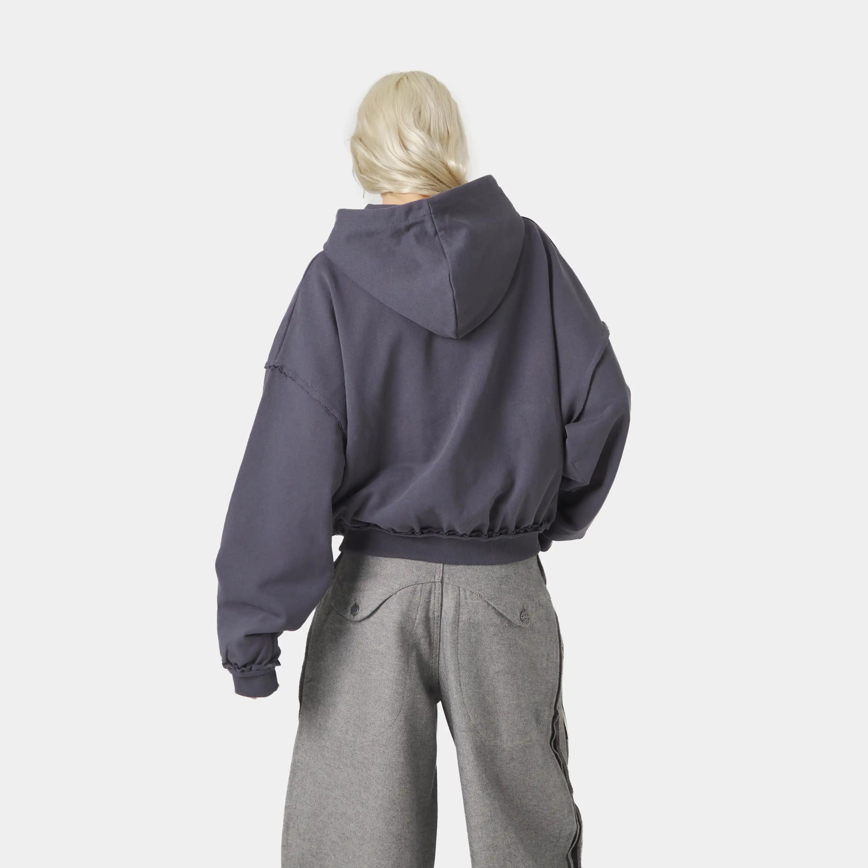 Vault Ombre Blue Full Zip Hoodies Eme Studios