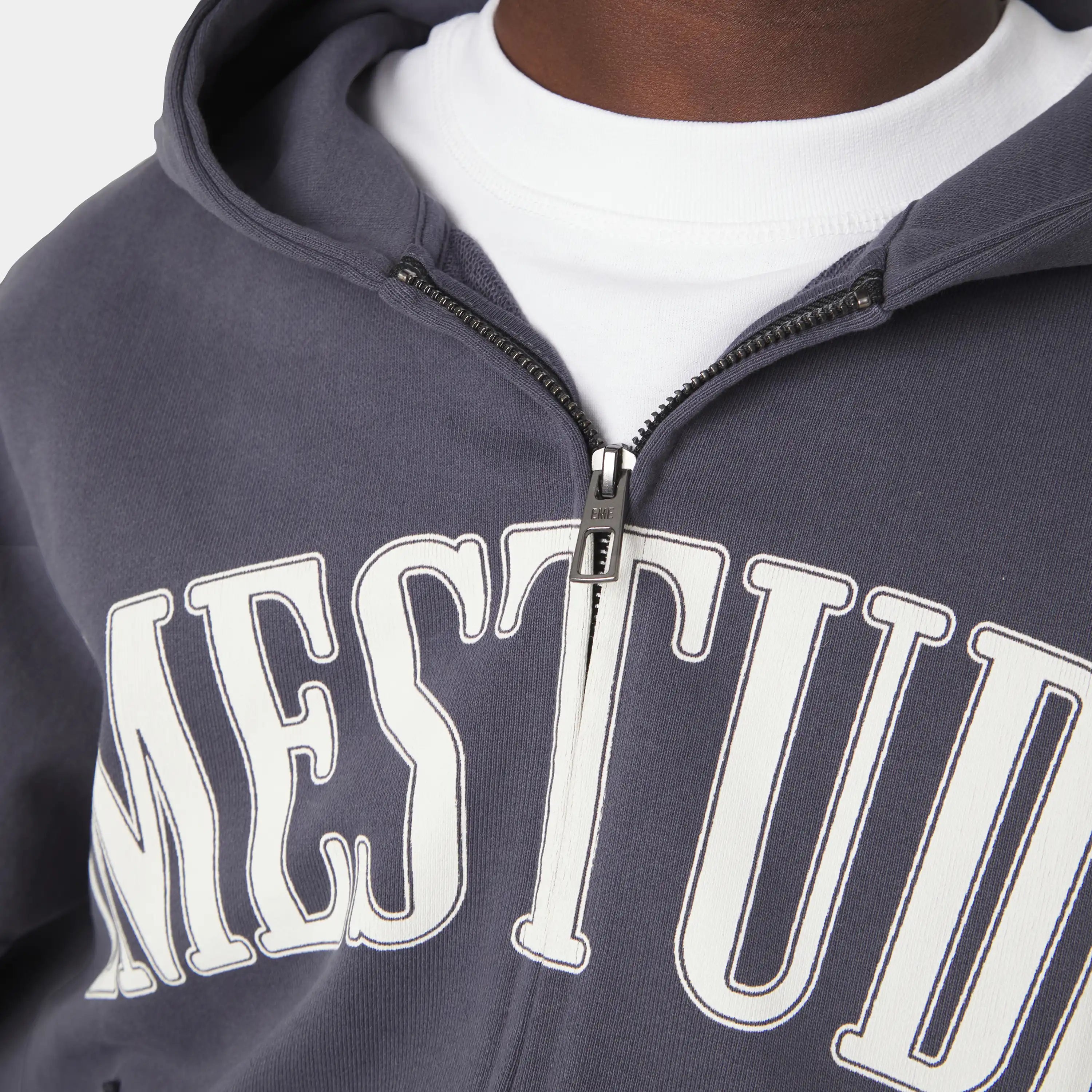 Vault Ombre Blue Full Zip Hoodies Eme Studios