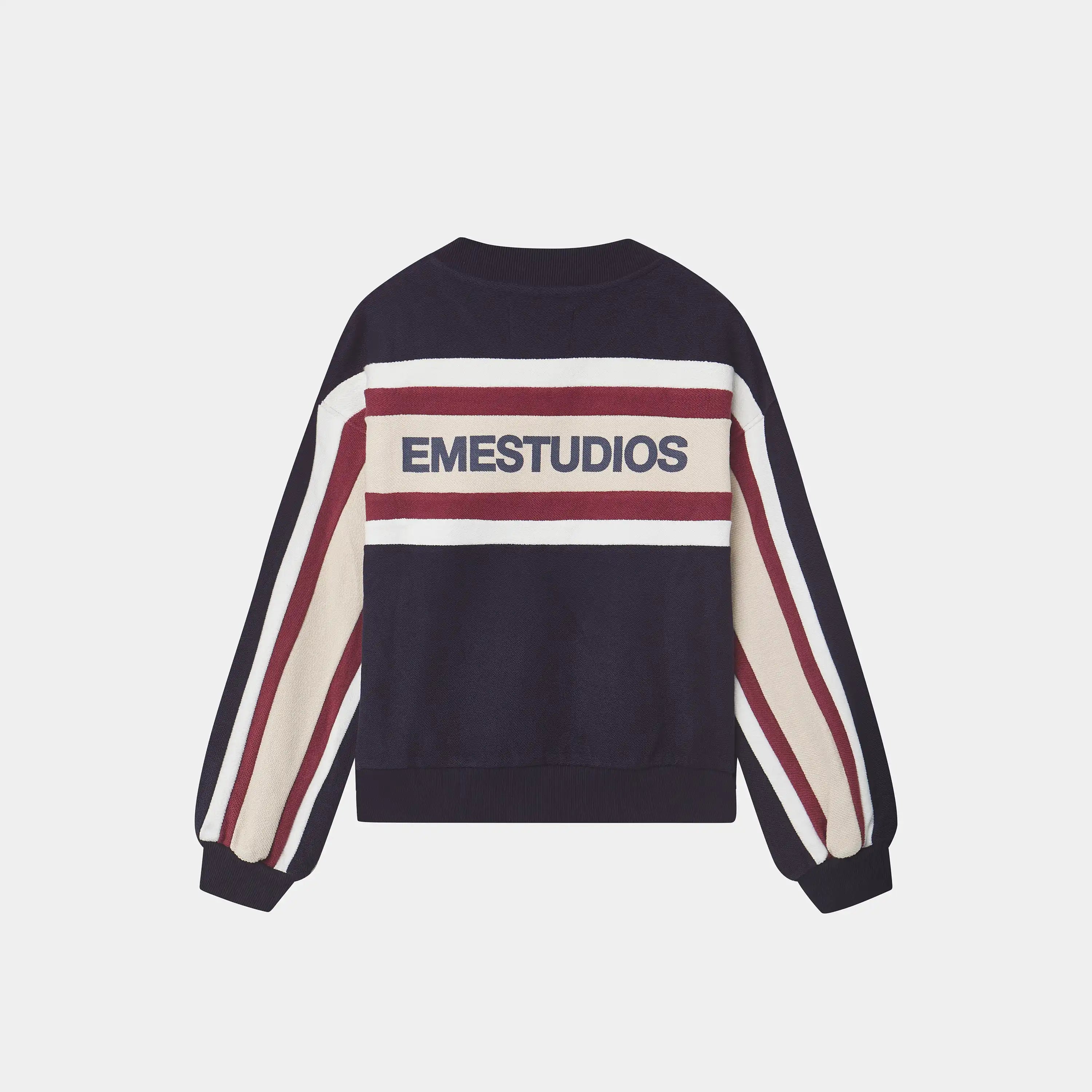 Vanguard Navy Half Zip Sweatshirts Eme Studios