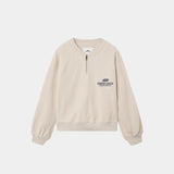 Vanguard Off Sand Half Zip Sweatshirts Eme Studios