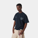 Rodeo Navy Oversized Tee T-shirts Eme Studios