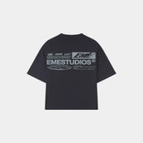 Rodeo Navy Oversized Tee T-shirts Eme Studios