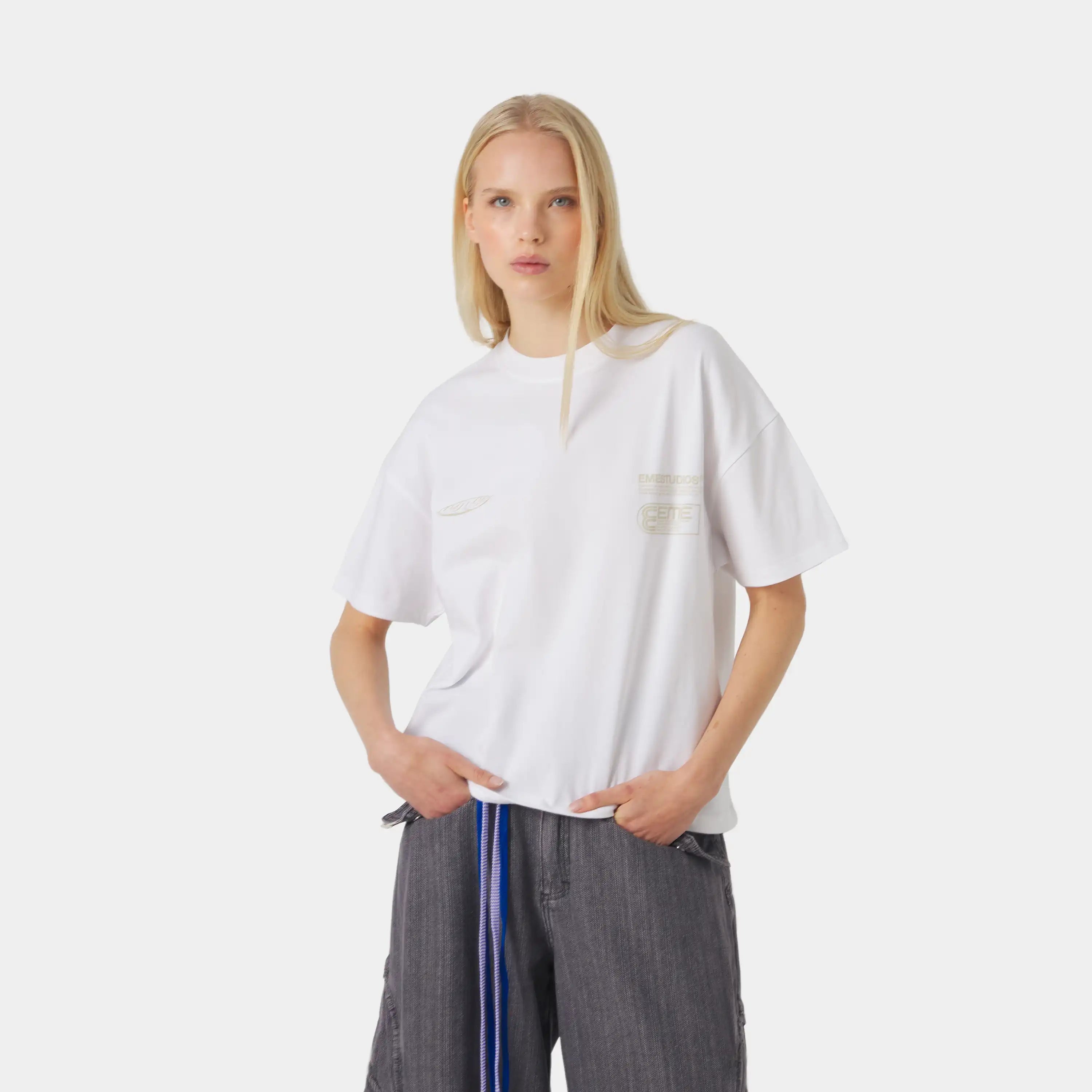 Rodeo Pearl Oversized Tee T-shirts Eme Studios