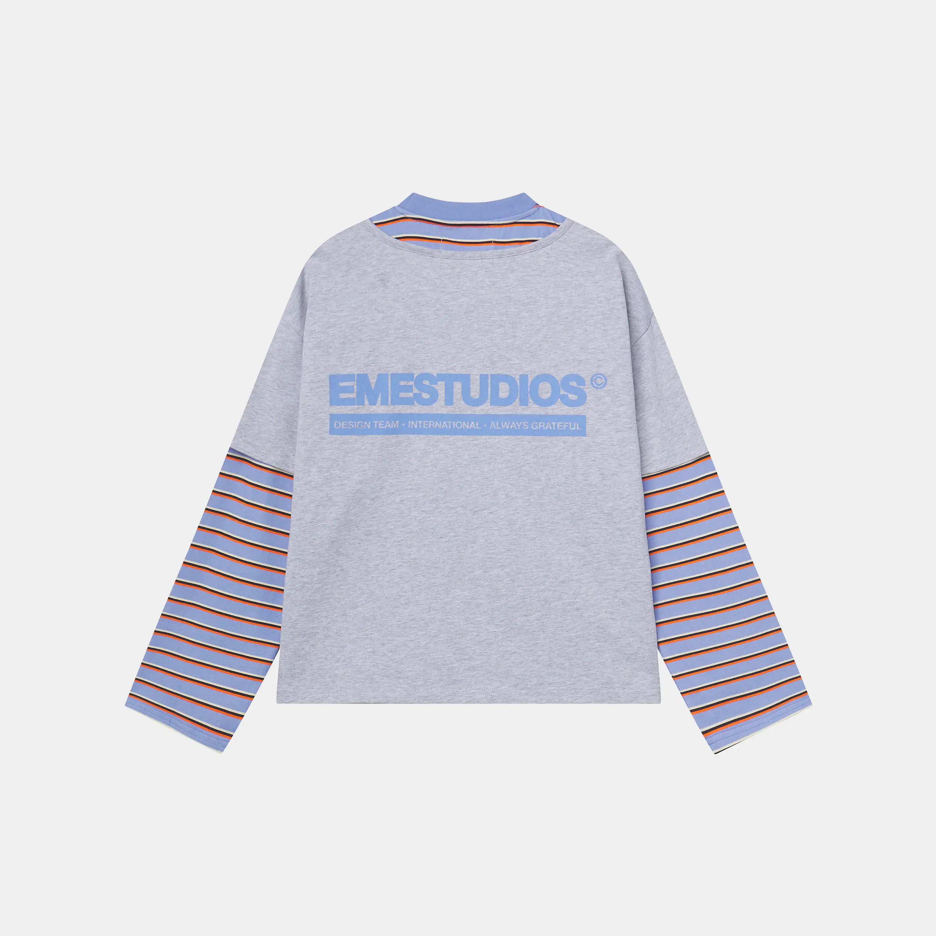 Double Collar Long Sleeve T-shirts Eme Studios