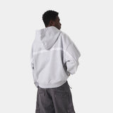 Gummy Grey Cropped Full Zip Hoodies Eme Studios