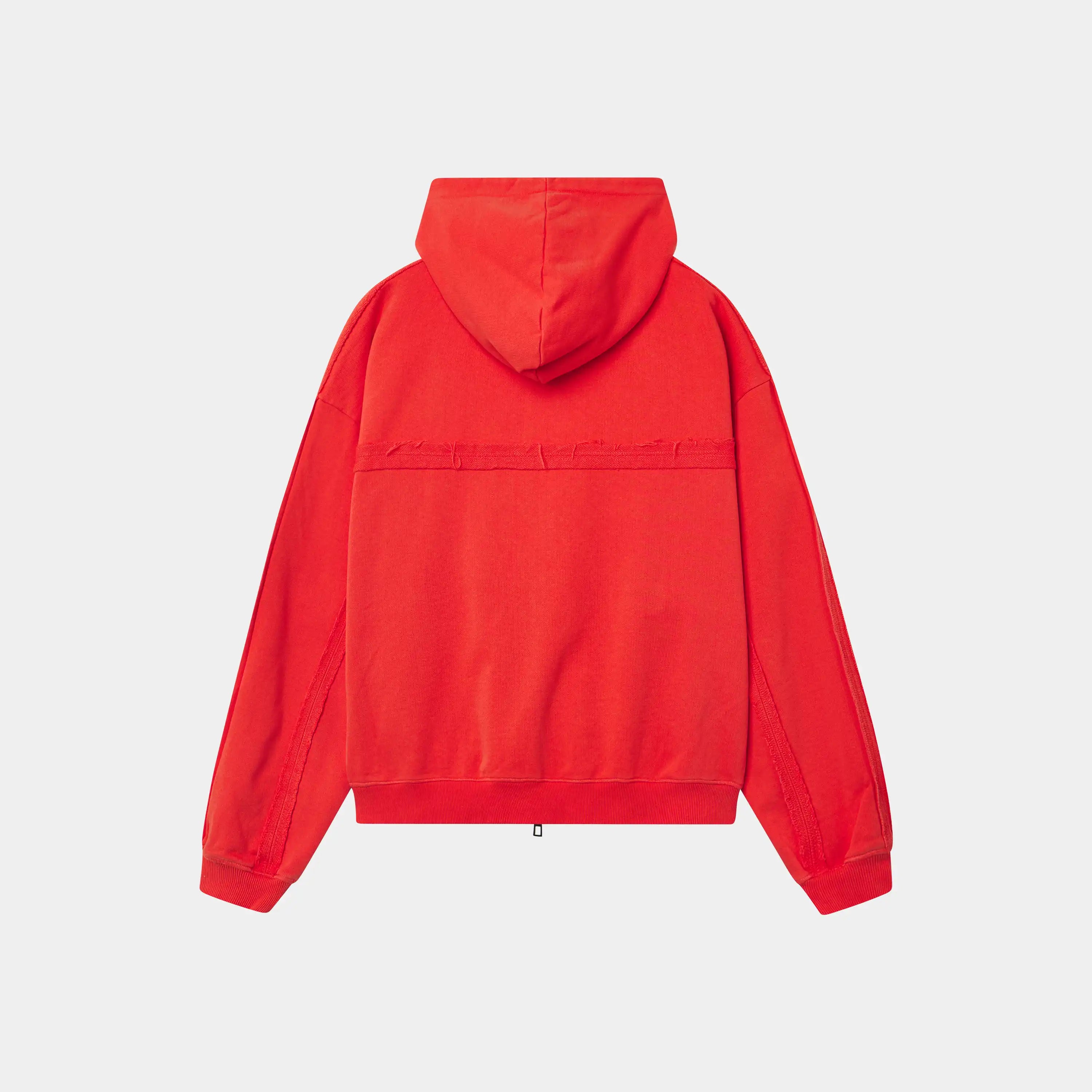 Gummy Poppy Red Cropped Full Zip Hoodies Eme Studios