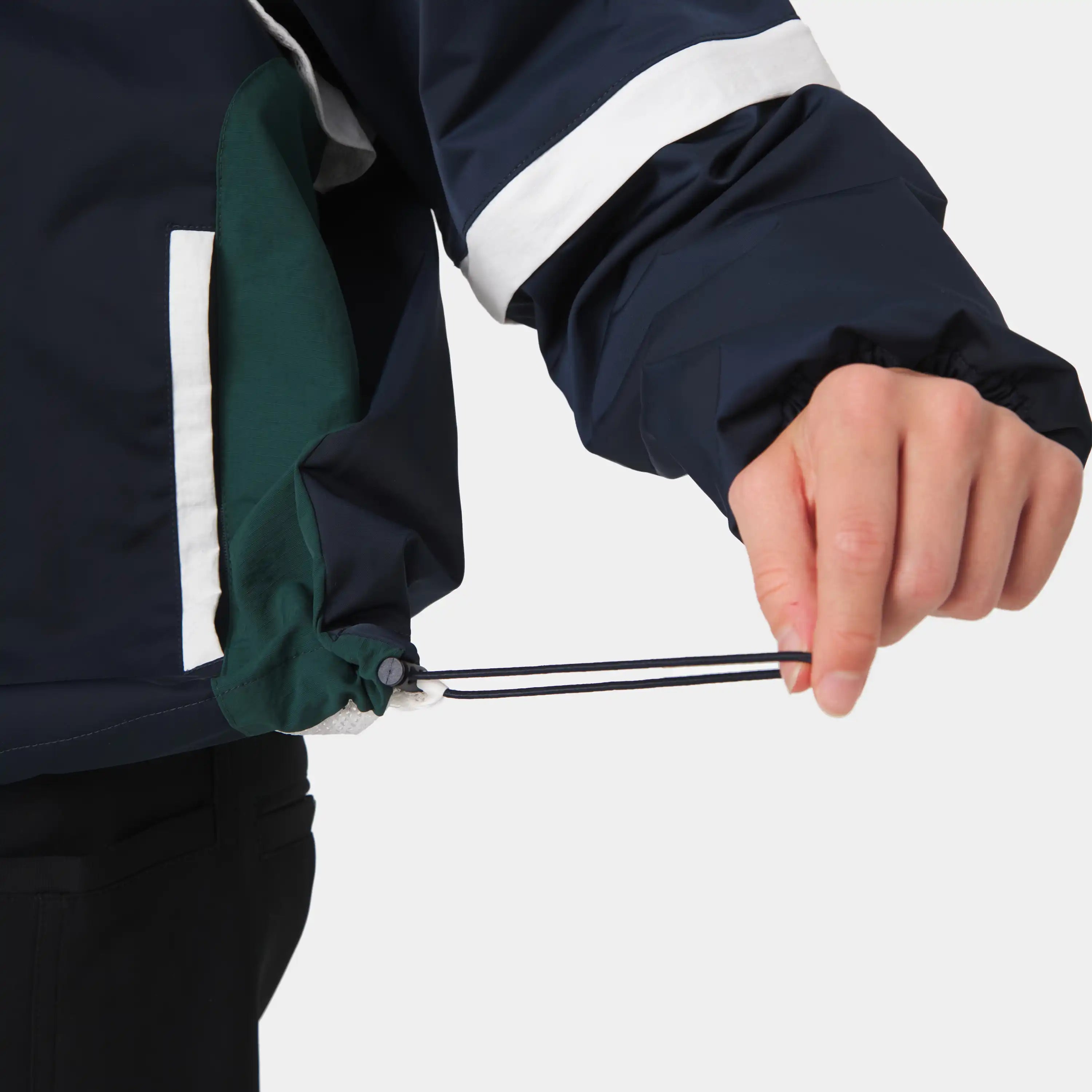 Golf Navy Windbreaker Outerwear Eme Studios