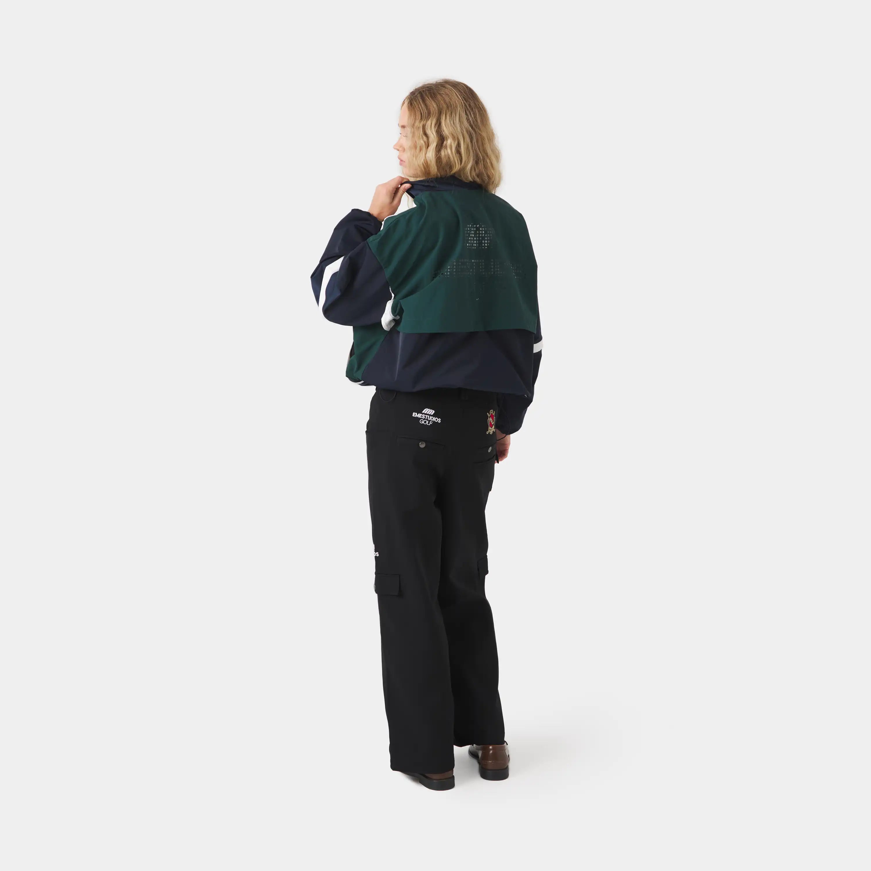 Golf Navy Windbreaker Outerwear Eme Studios