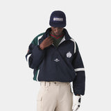 Golf Navy Windbreaker Outerwear Eme Studios