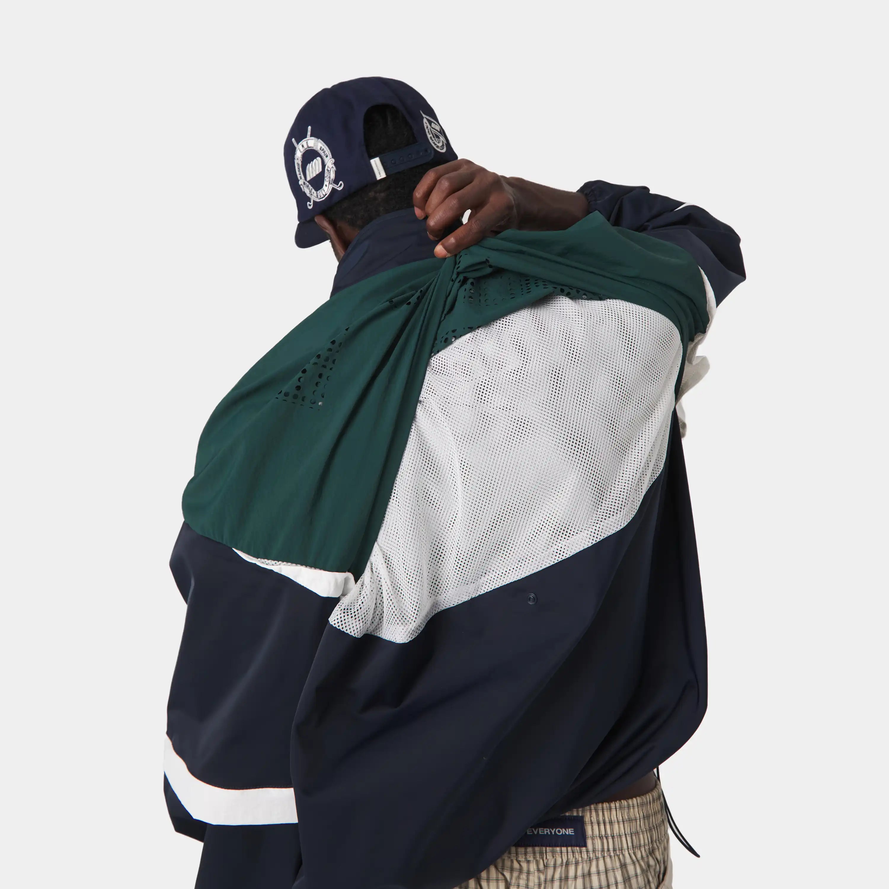 Golf Navy Windbreaker Outerwear Eme Studios