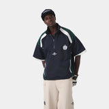 Golf Navy Windbreaker Outerwear Eme Studios