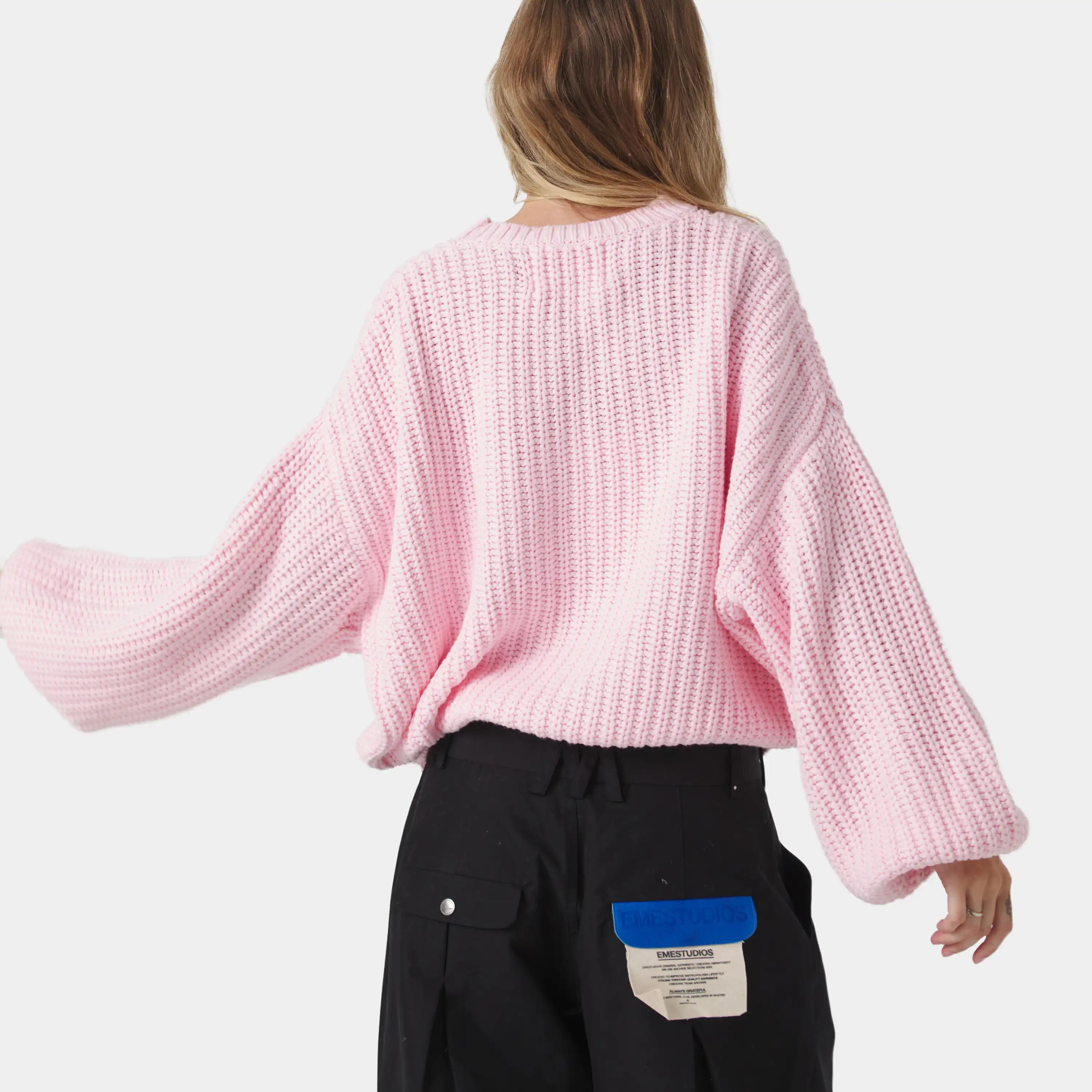 Globe Cotton Candy Knit Sweater Knitwear Eme Studios
