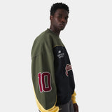 Campus Navy Oversized Crewneck Sweatshirts Eme Studios