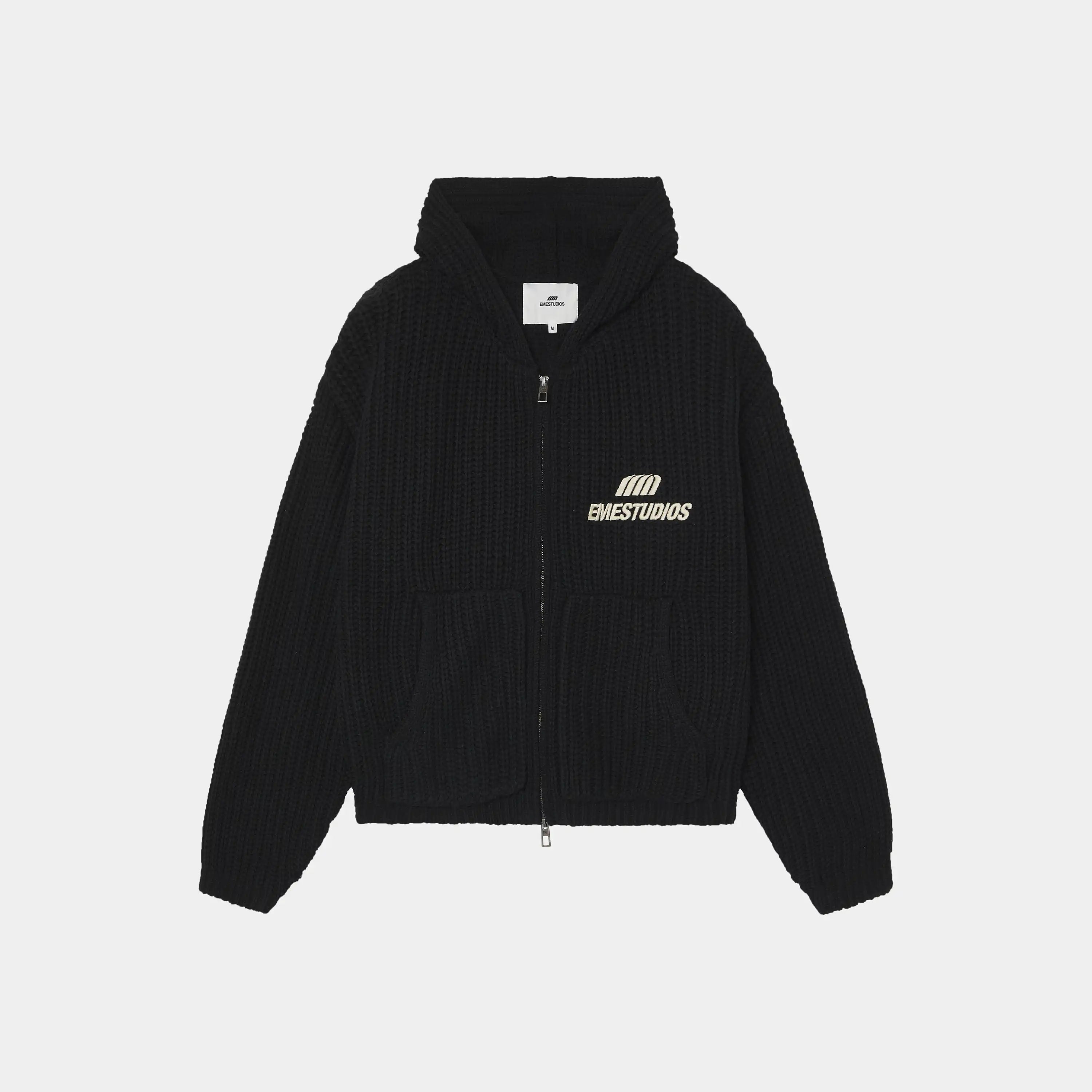 Globe Shadow Zipper Knit Knitwear Eme Studios