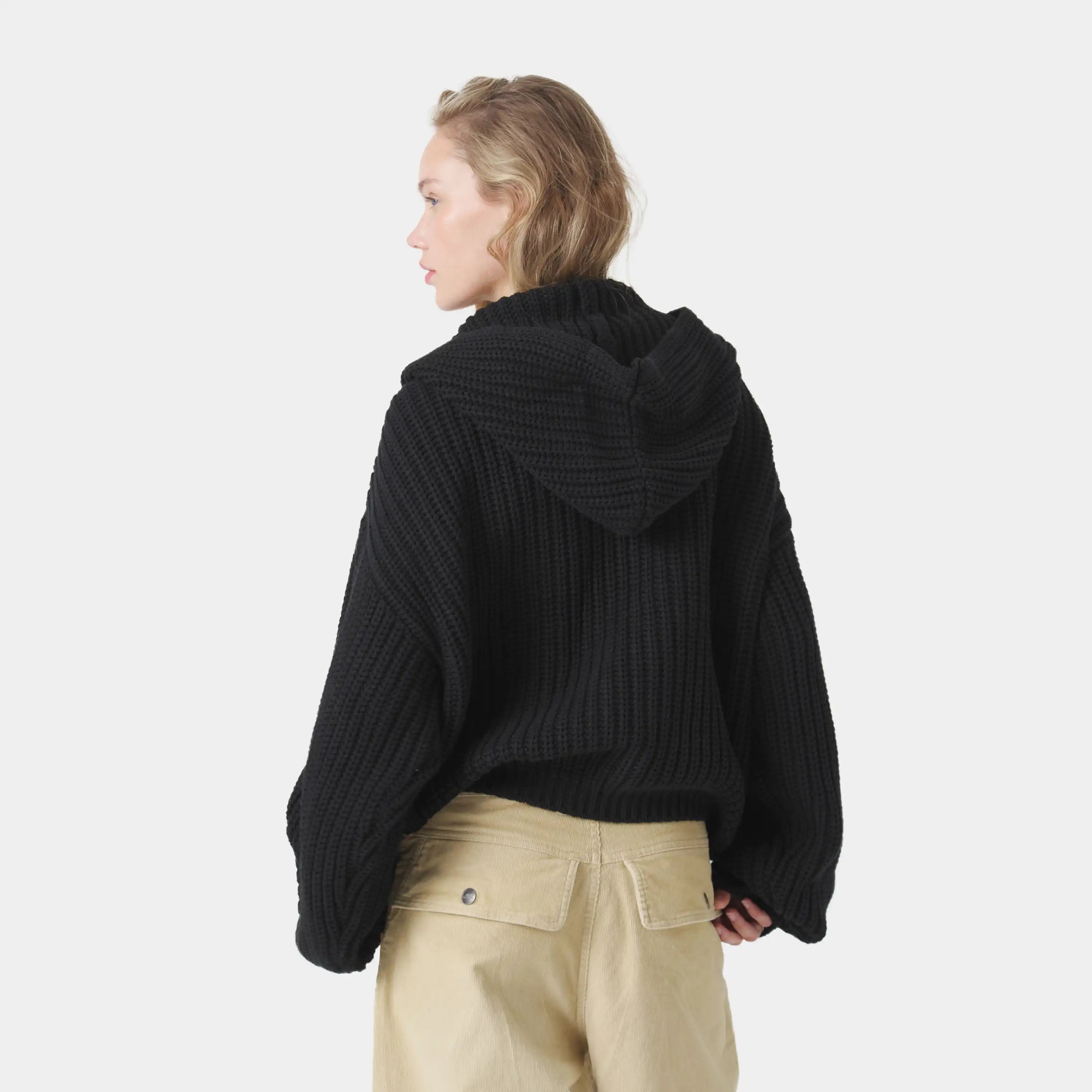 Globe Shadow Zipper Knit Knitwear Eme Studios