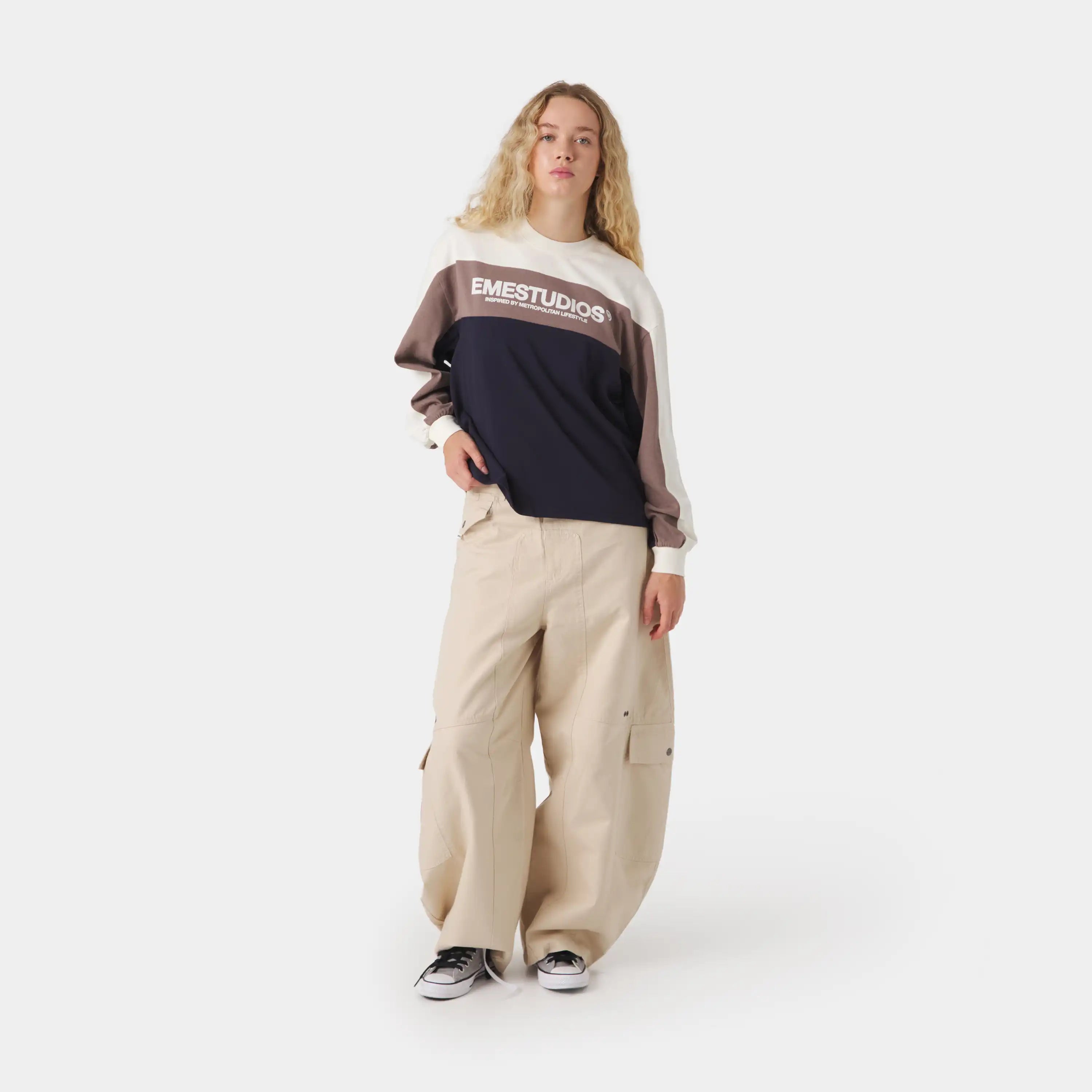 Track Shadow Long Sleeve T-shirts Eme Studios