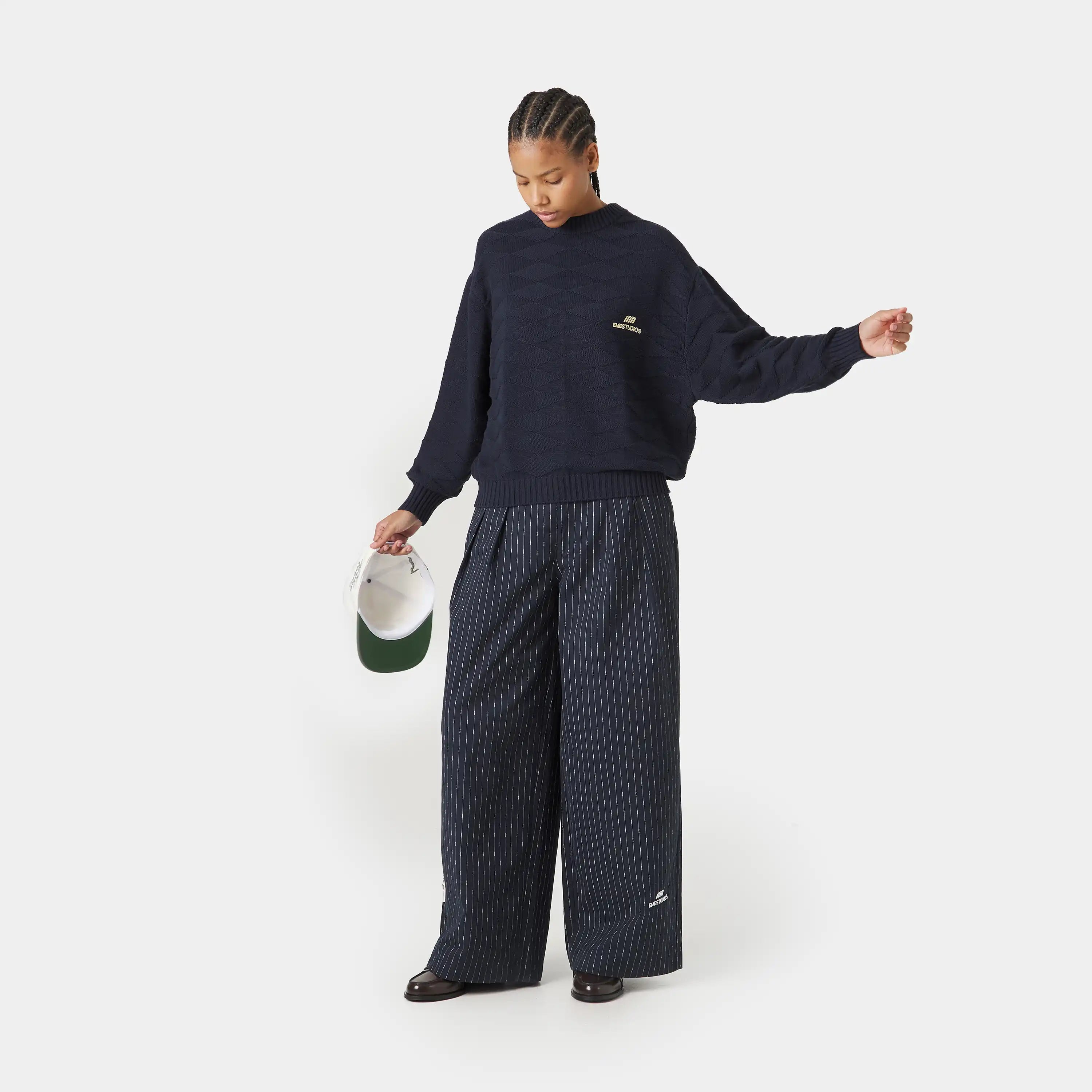 Rhomb Night Sky Knit Sweater Knitwear Eme Studios