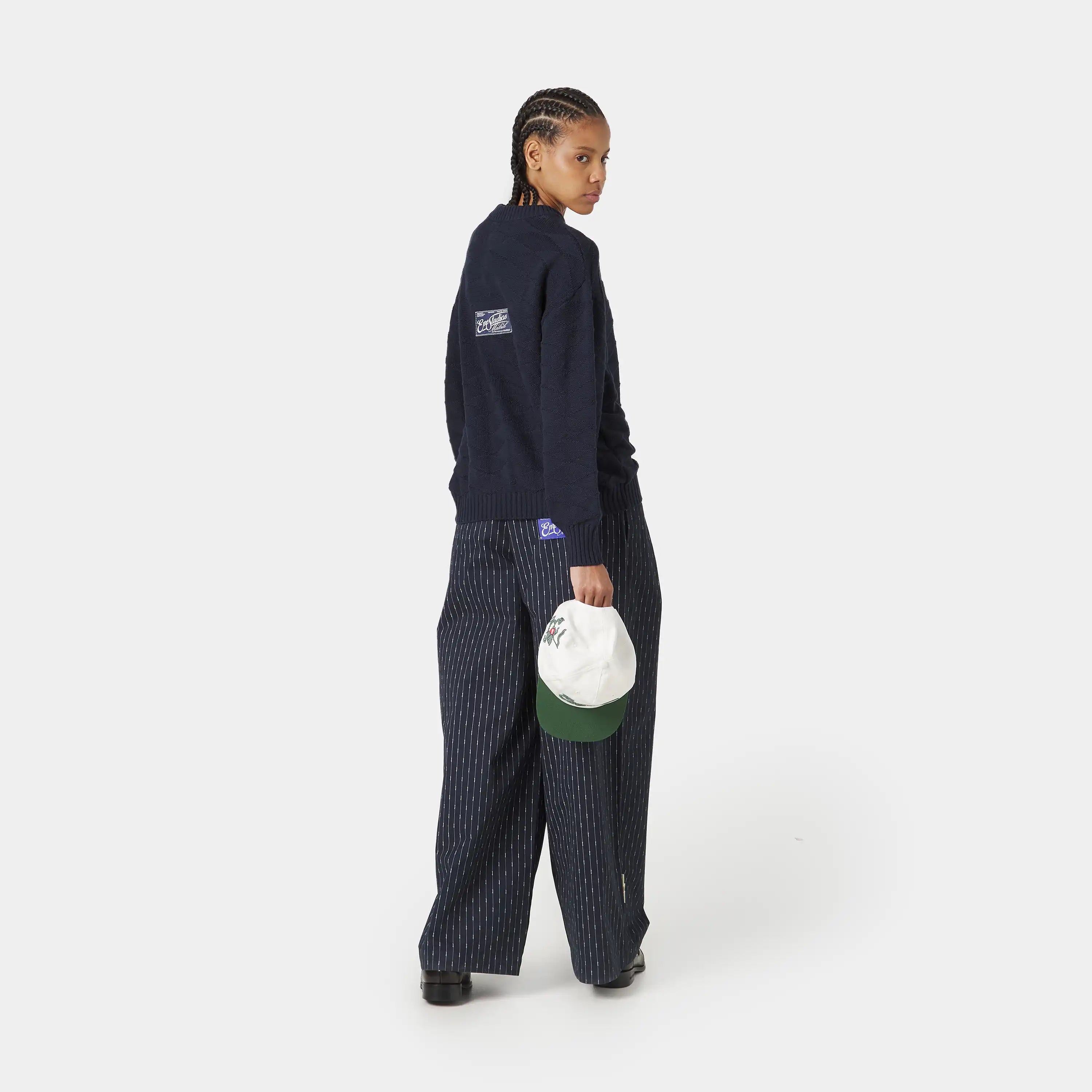 Rhomb Night Sky Knit Sweater Knitwear Eme Studios