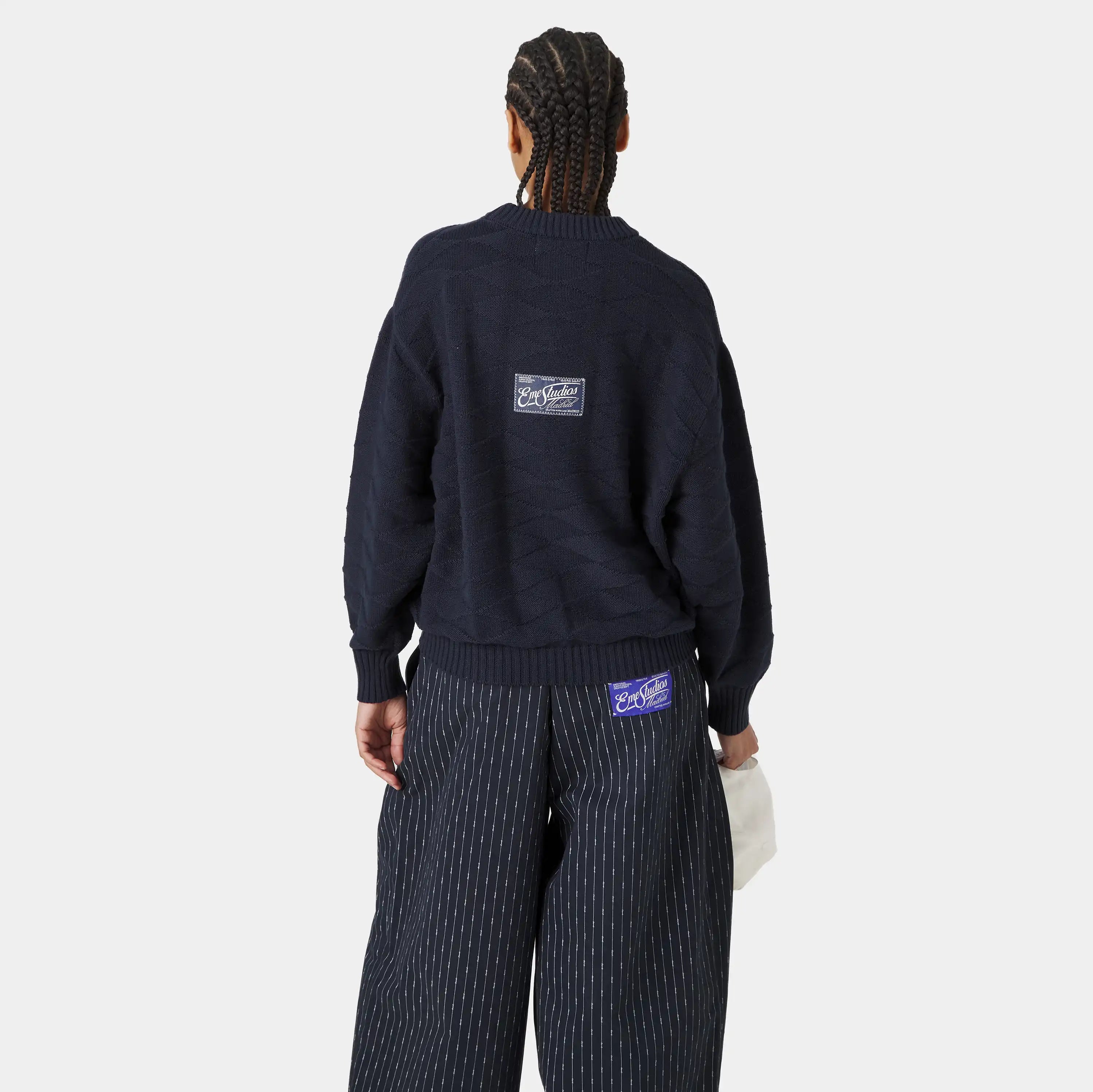 Rhomb Night Sky Knit Sweater Knitwear Eme Studios