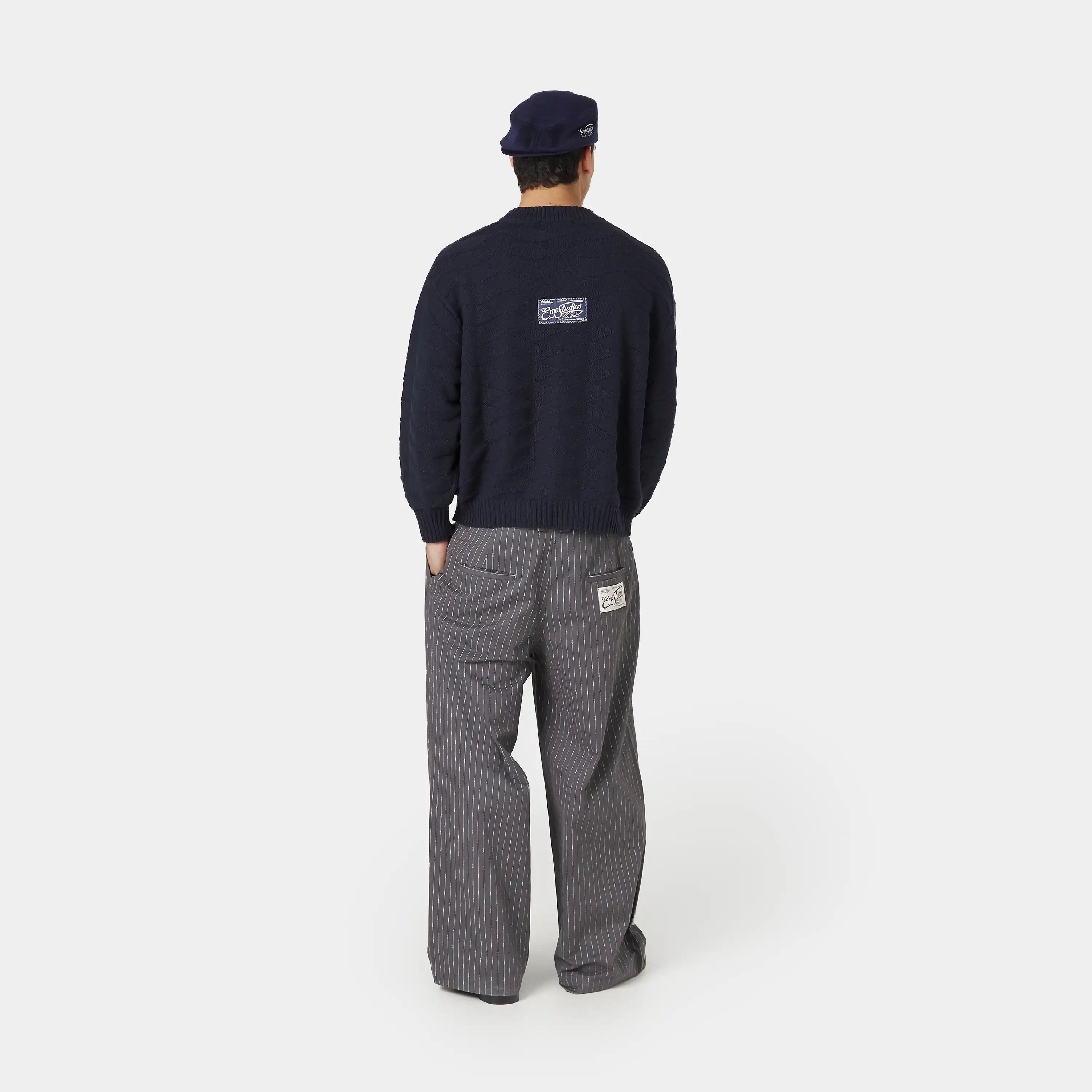 Rhomb Night Sky Knit Sweater Knitwear Eme Studios