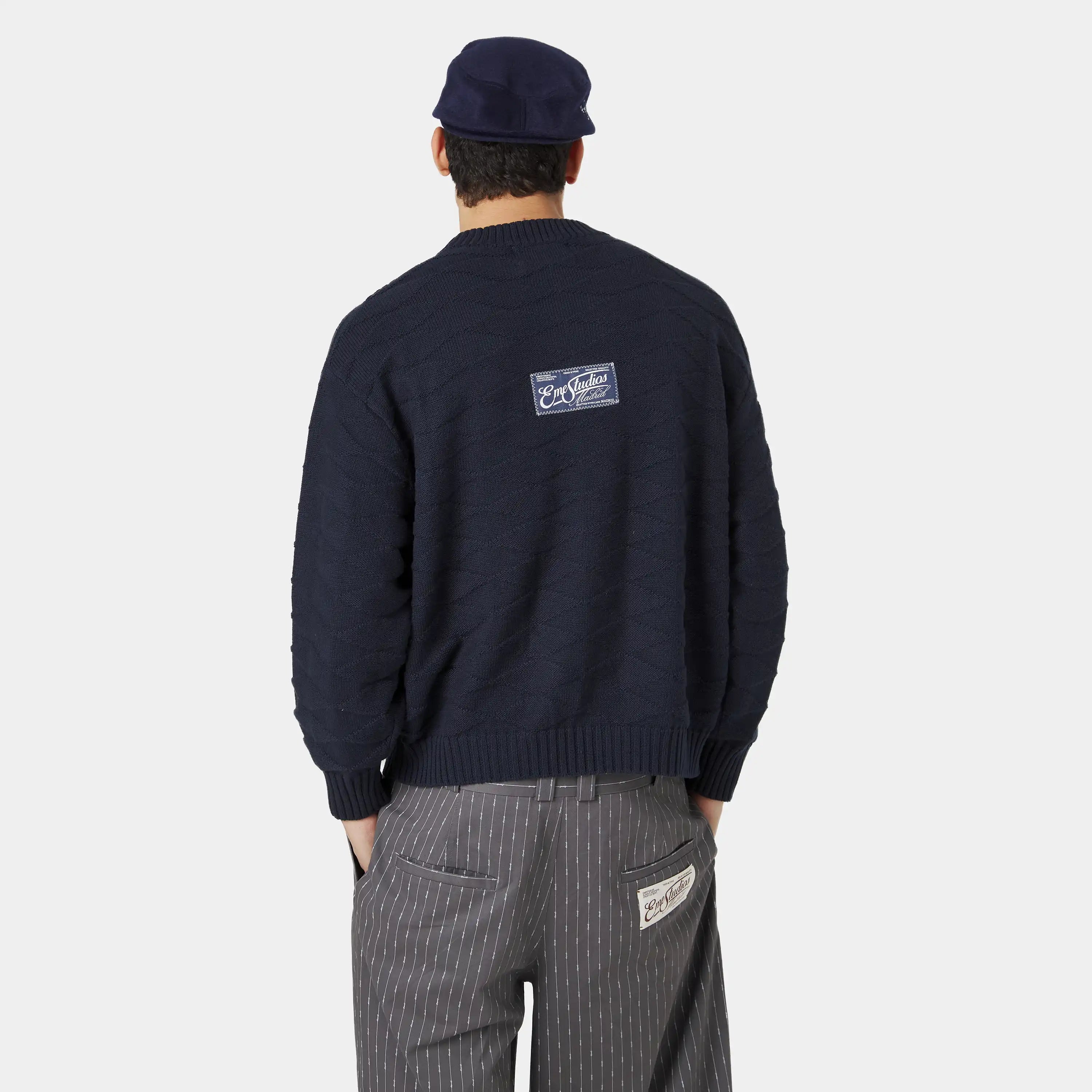 Rhomb Night Sky Knit Sweater Knitwear Eme Studios