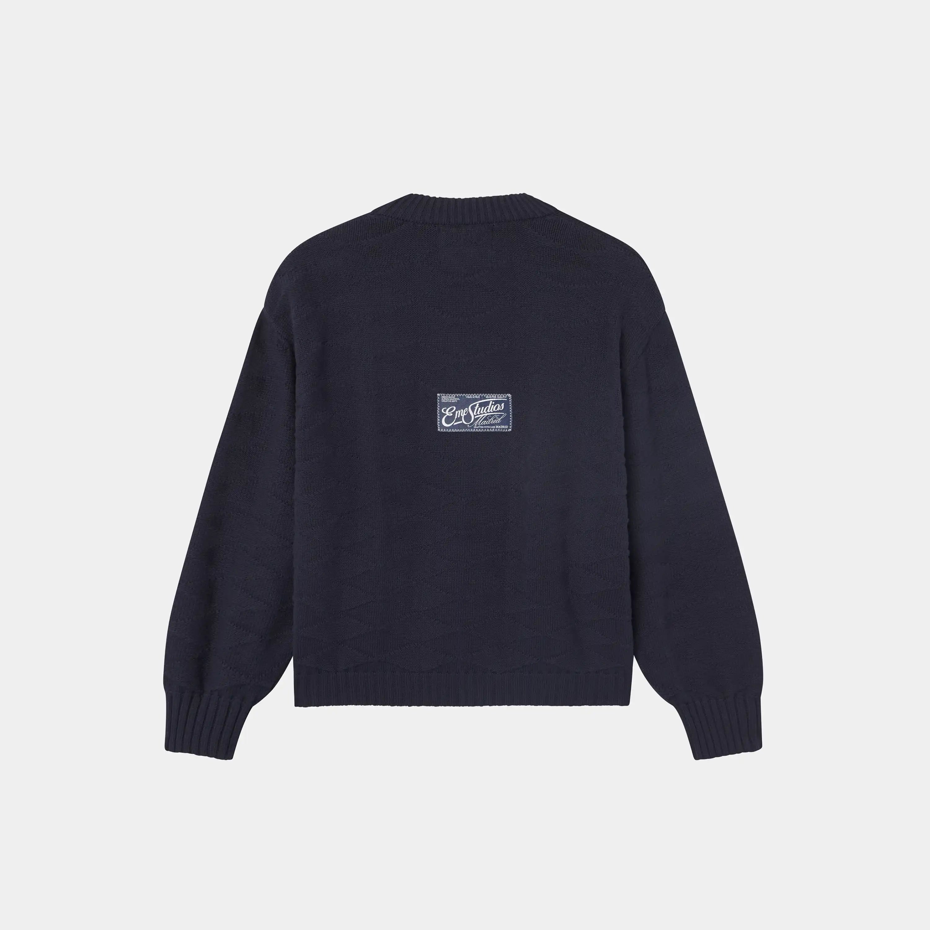 Rhomb Night Sky Knit Sweater Knitwear Eme Studios