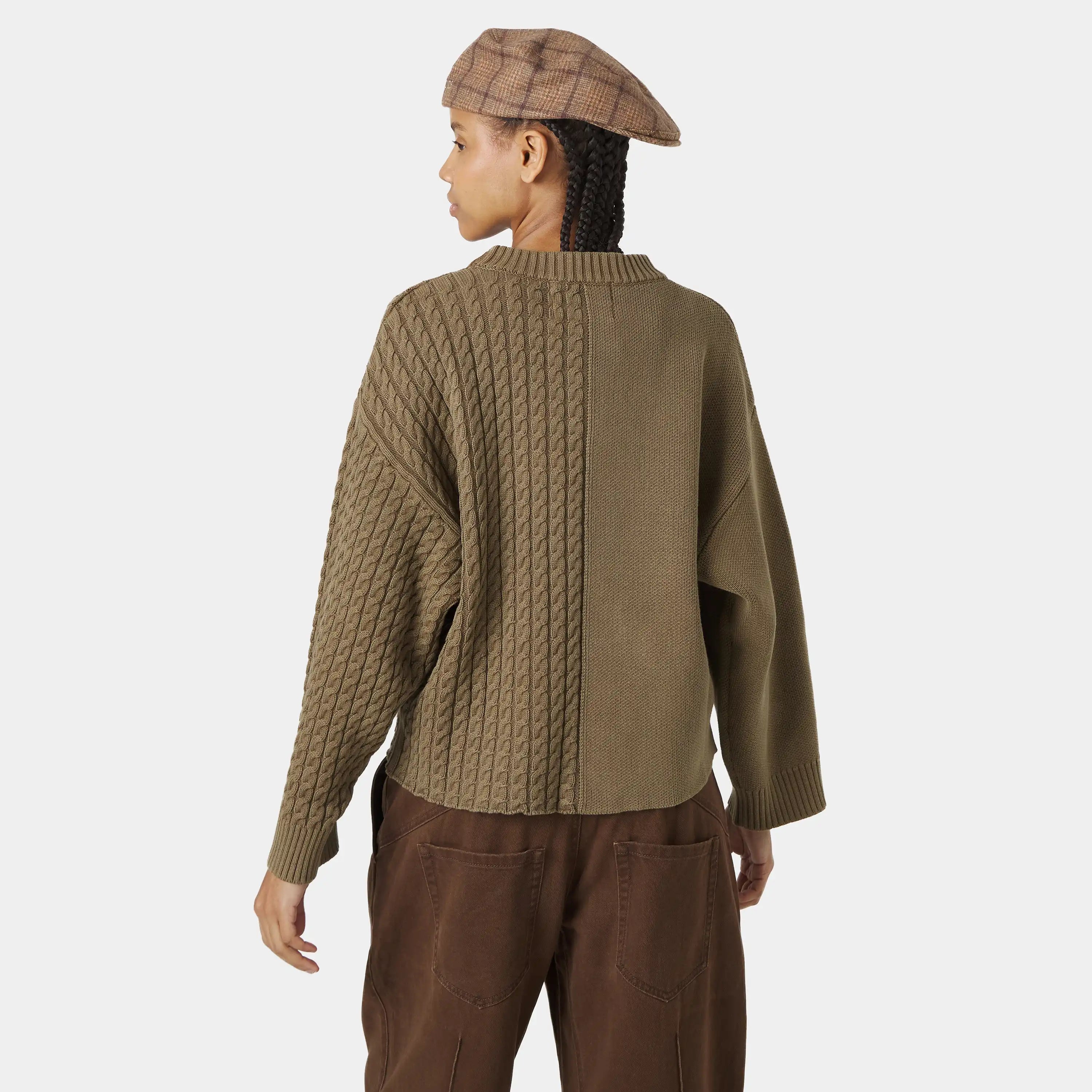 Rougher Choco Knit Sweater Knitwear Eme Studios