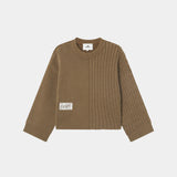 Rougher Choco Knit Sweater Knitwear Eme Studios