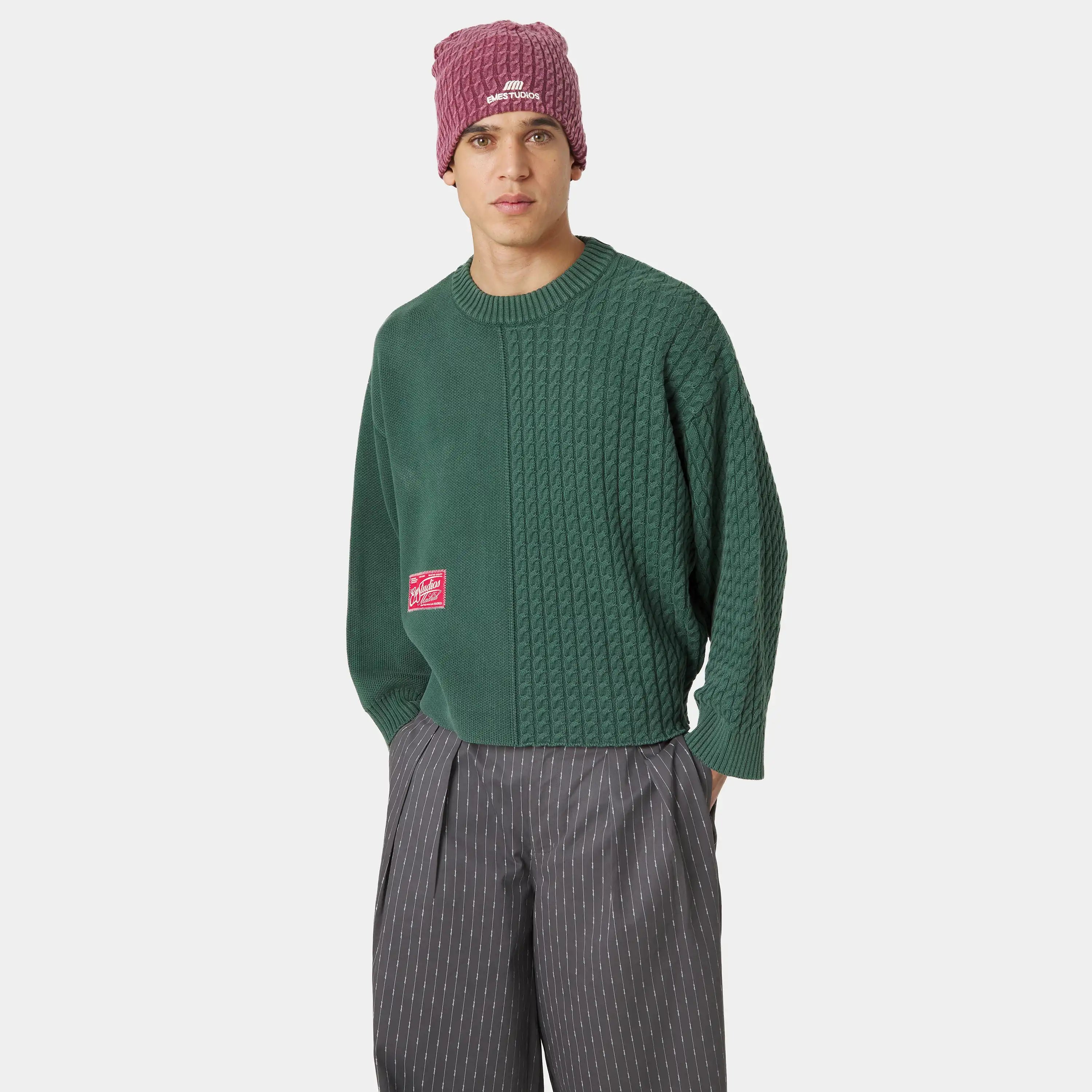 Rougher Forest Knit Sweater Knitwear Eme Studios