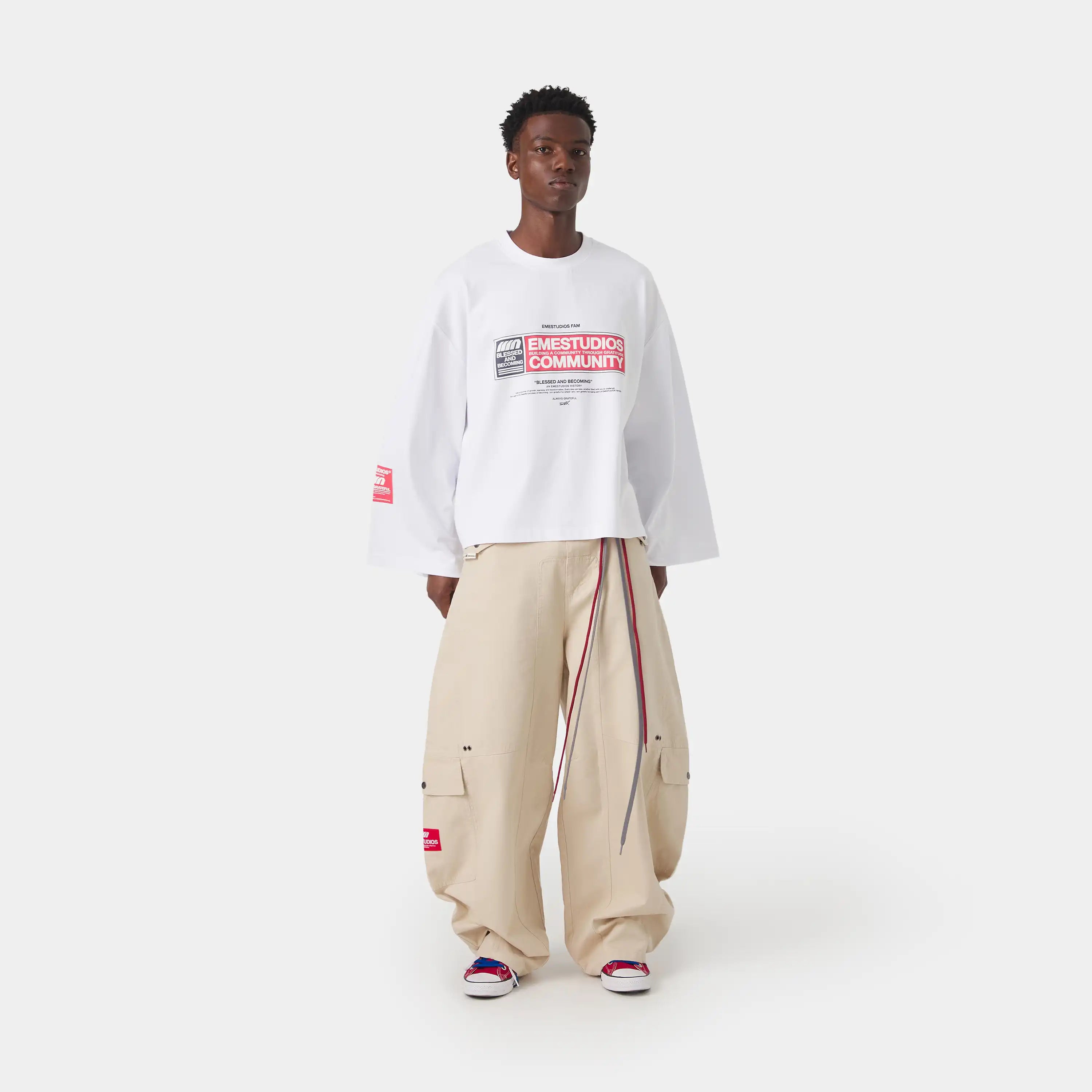 Corv Pearl Long Sleeve T-shirts Eme Studios