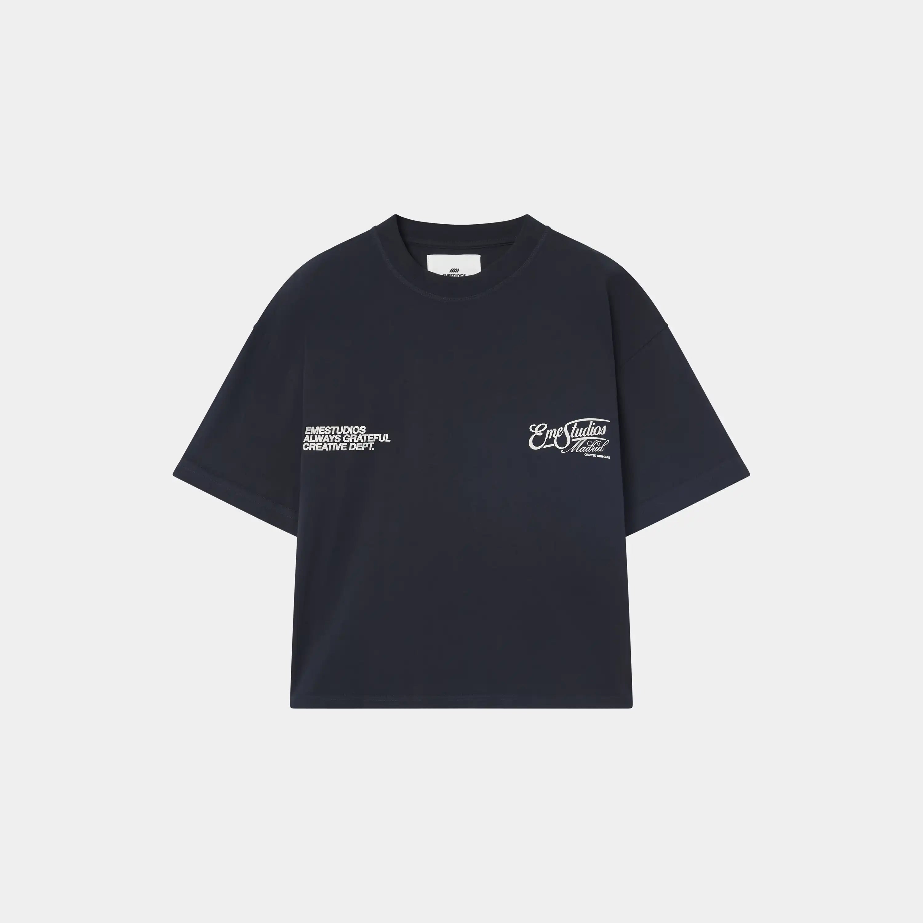 Tried & True Navy Oversized Tee T-shirts Eme Studios