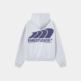 Odd Heather Grey Oversized Hoodie Hoodies Eme Studios
