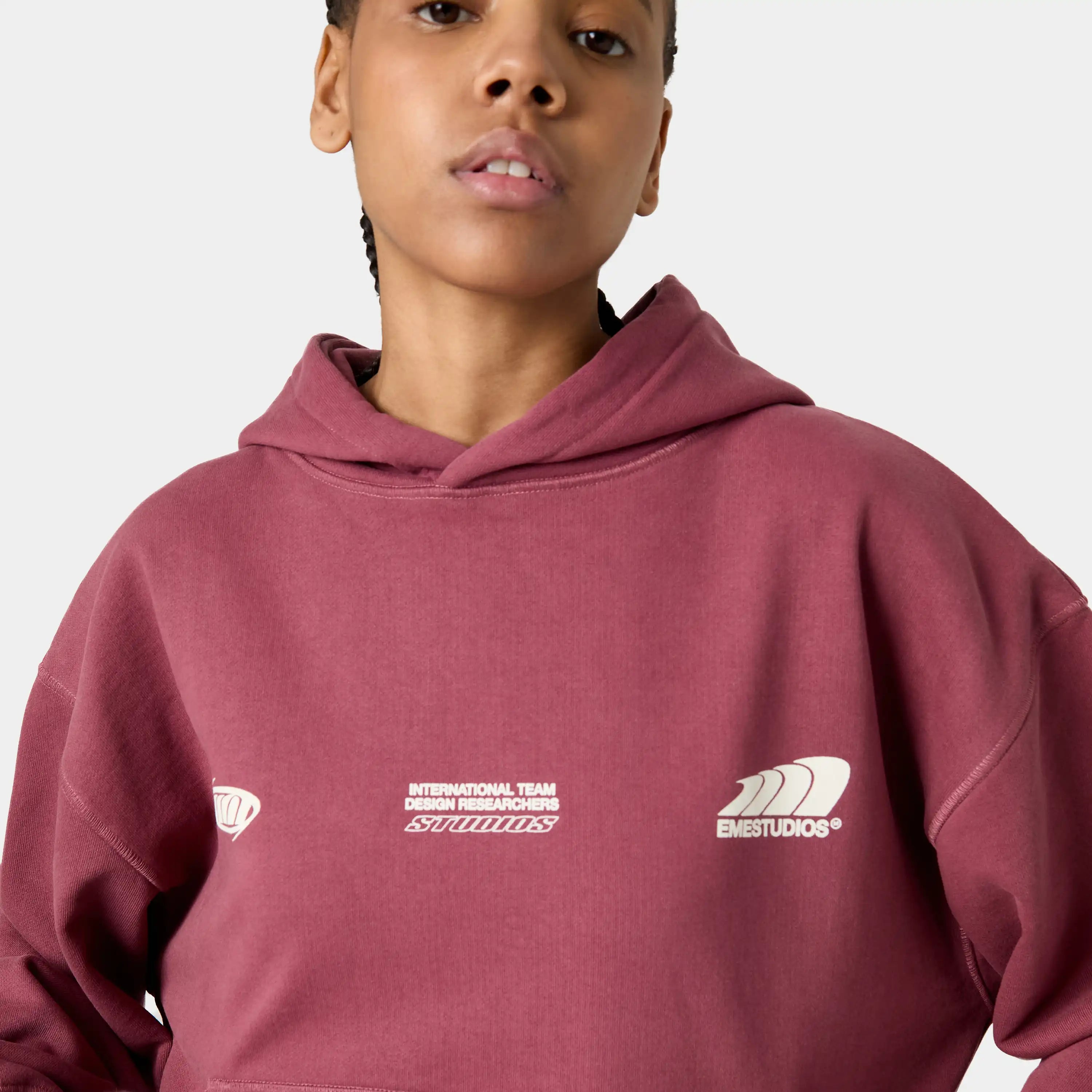 Odd Cabernet Oversized Hoodie Hoodies Eme Studios