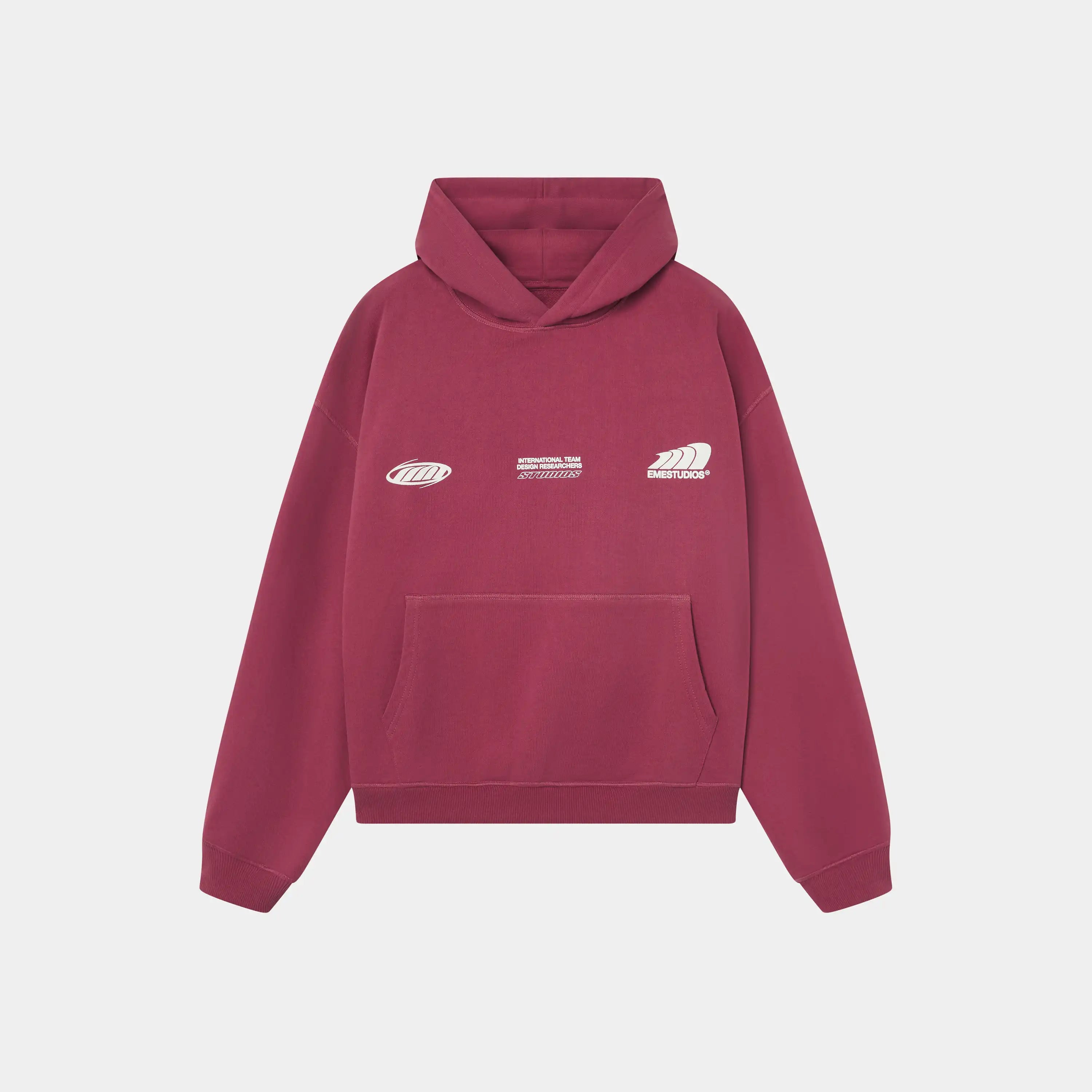 Odd Cabernet Oversized Hoodie Hoodies Eme Studios