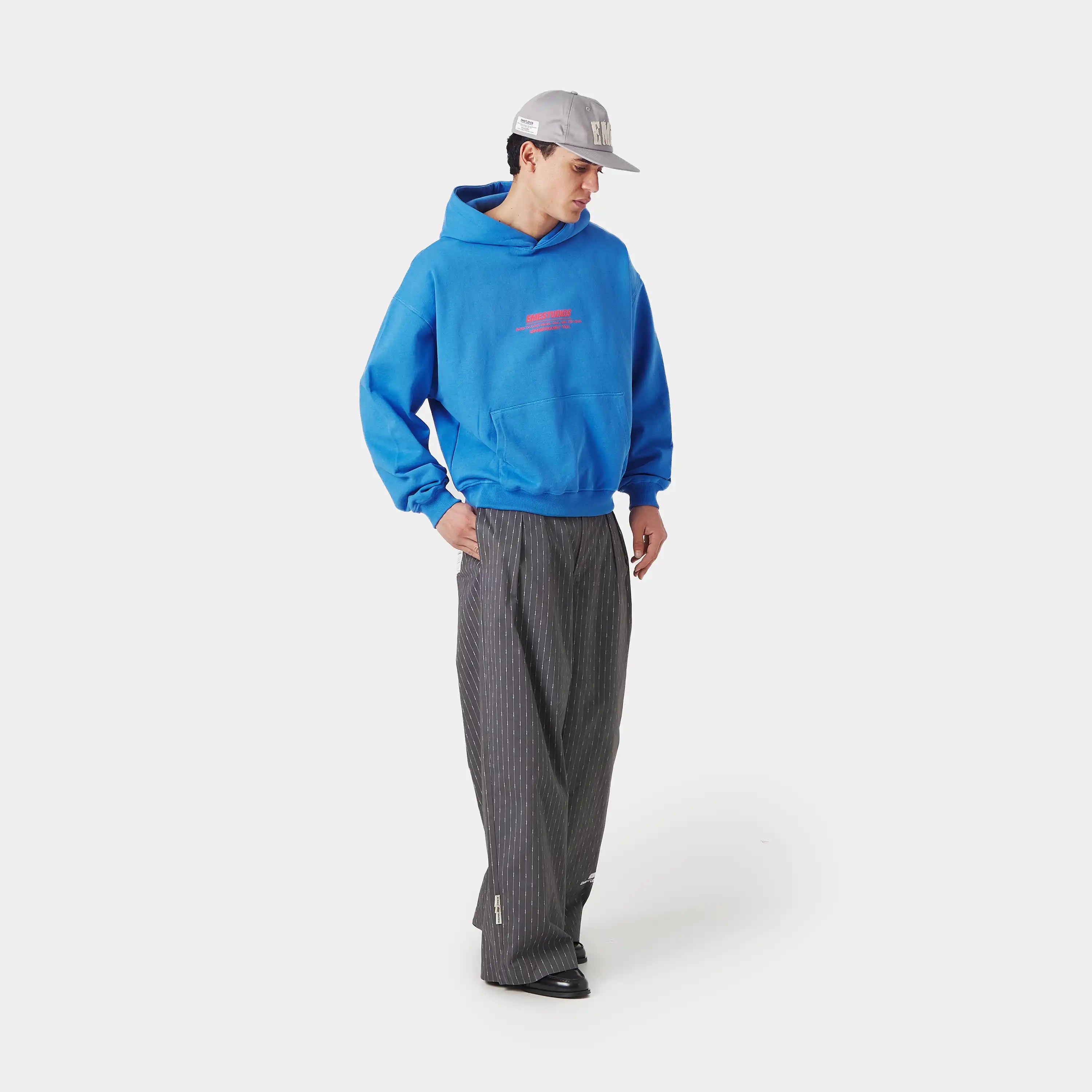 Hot Soul Sapphire Oversized Hoodie Hoodies Eme Studios