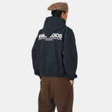 Hot Soul Navy Oversized Hoodie Hoodies Eme Studios