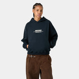 Hot Soul Navy Oversized Hoodie Hoodies Eme Studios