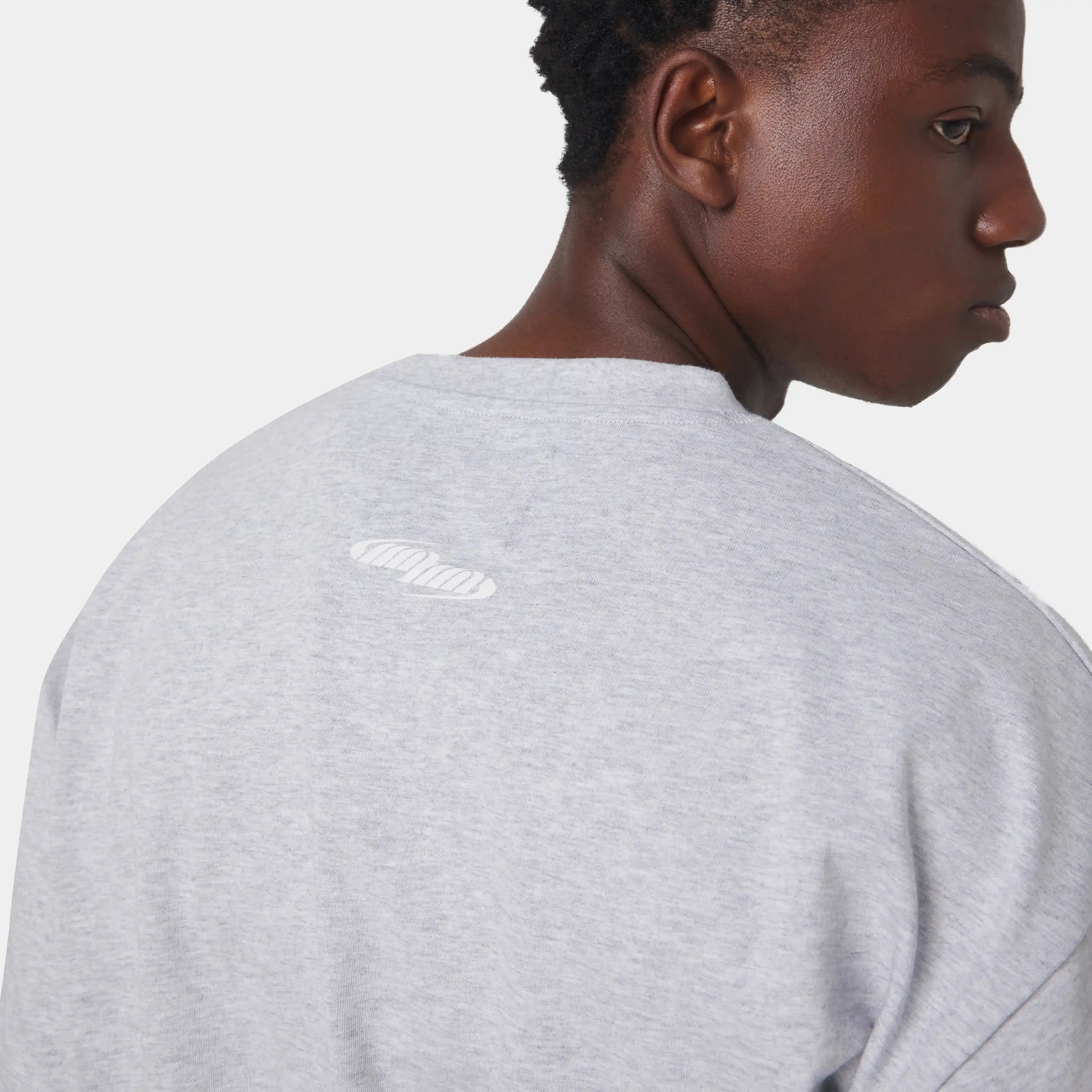 Tracer Heather Grey Oversized Tee T-shirts Eme Studios