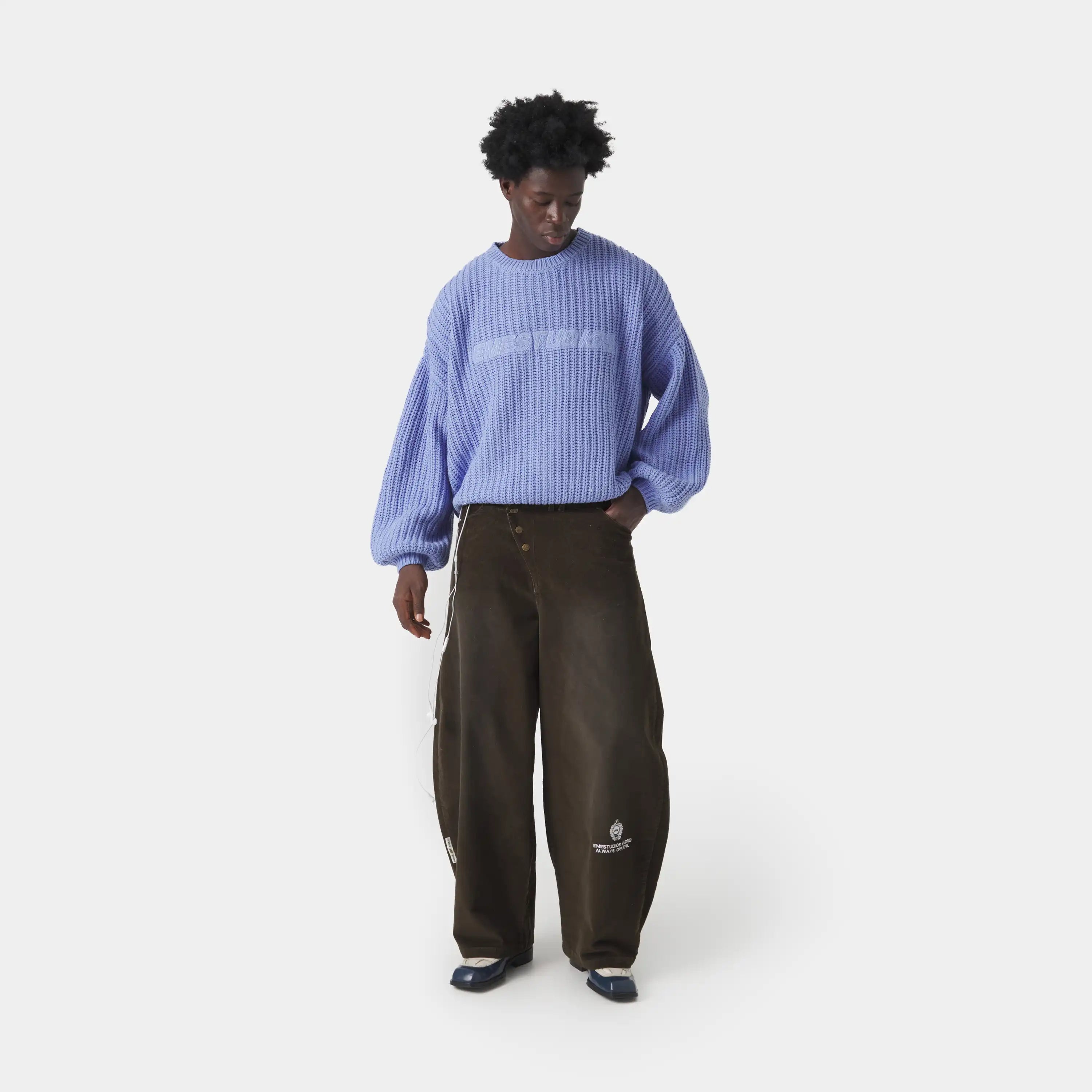 Globe Bubble Knit Sweater Knitwear Eme Studios