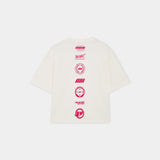 4 Star Off Sand Oversized Tee T-shirts Eme Studios